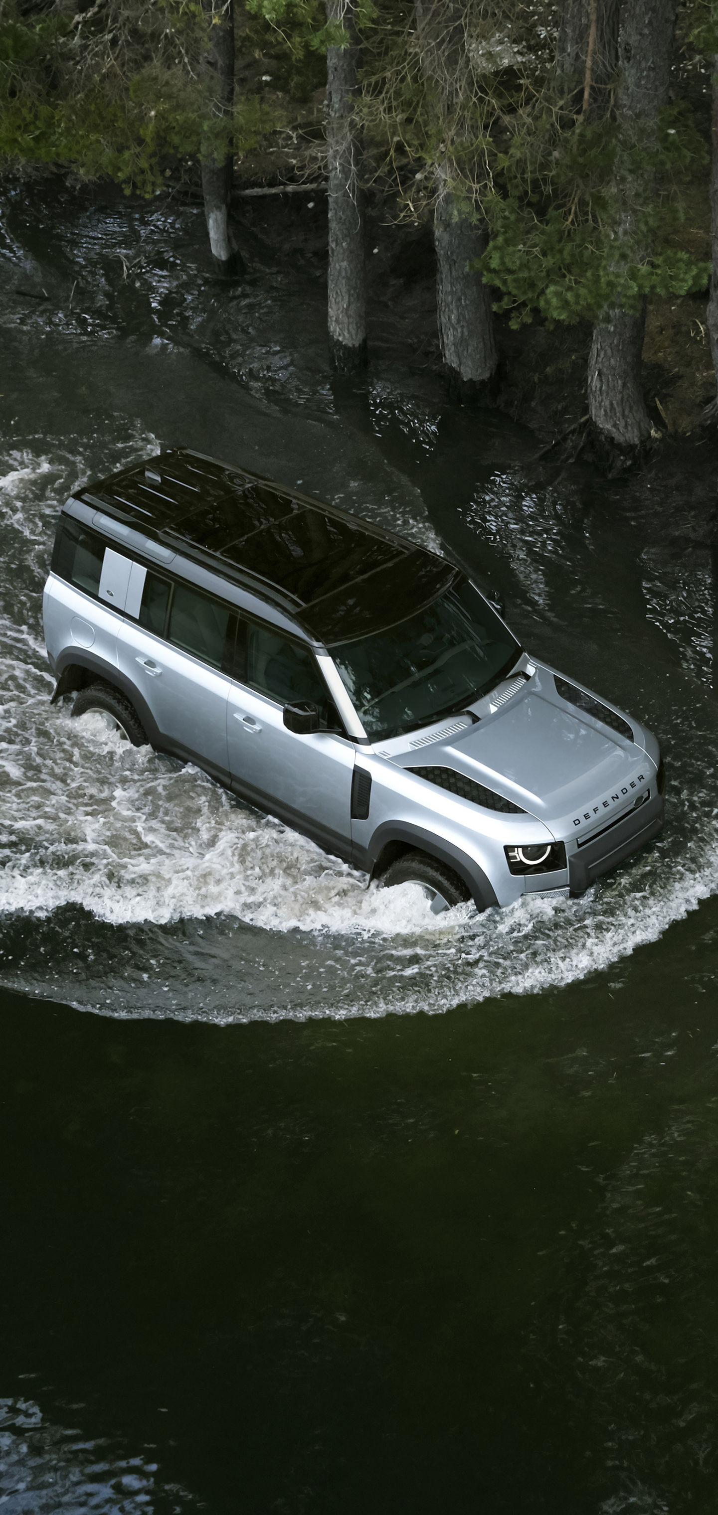 Скачати мобільні шпалери Автомобіль, Позашляховик, Land Rover Defender, Land Rover, Транспортні Засоби безкоштовно.