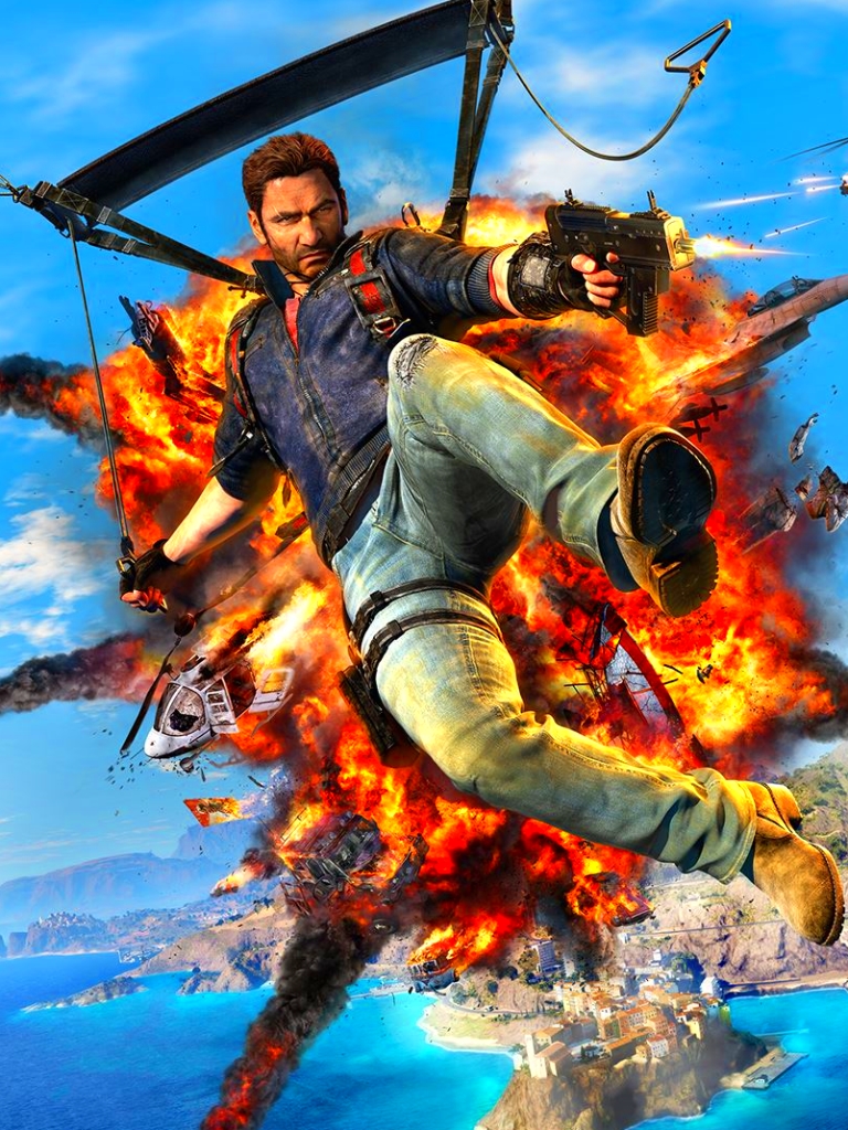 Download mobile wallpaper Just Cause, Video Game, Rico Rodriguez (Just Cause), Just Cause 3 for free.