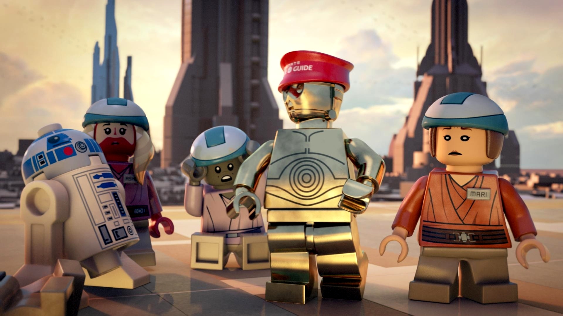 Téléchargez gratuitement l'image Film, Lego Star Wars: The Padawan Menace sur le bureau de votre PC