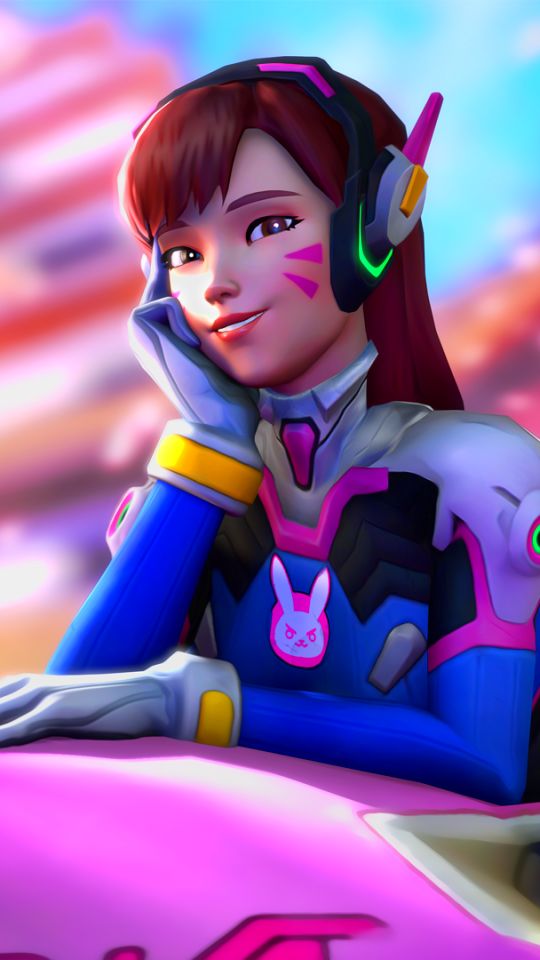 Descarga gratuita de fondo de pantalla para móvil de Overwatch, Videojuego, D Va (Supervisión).