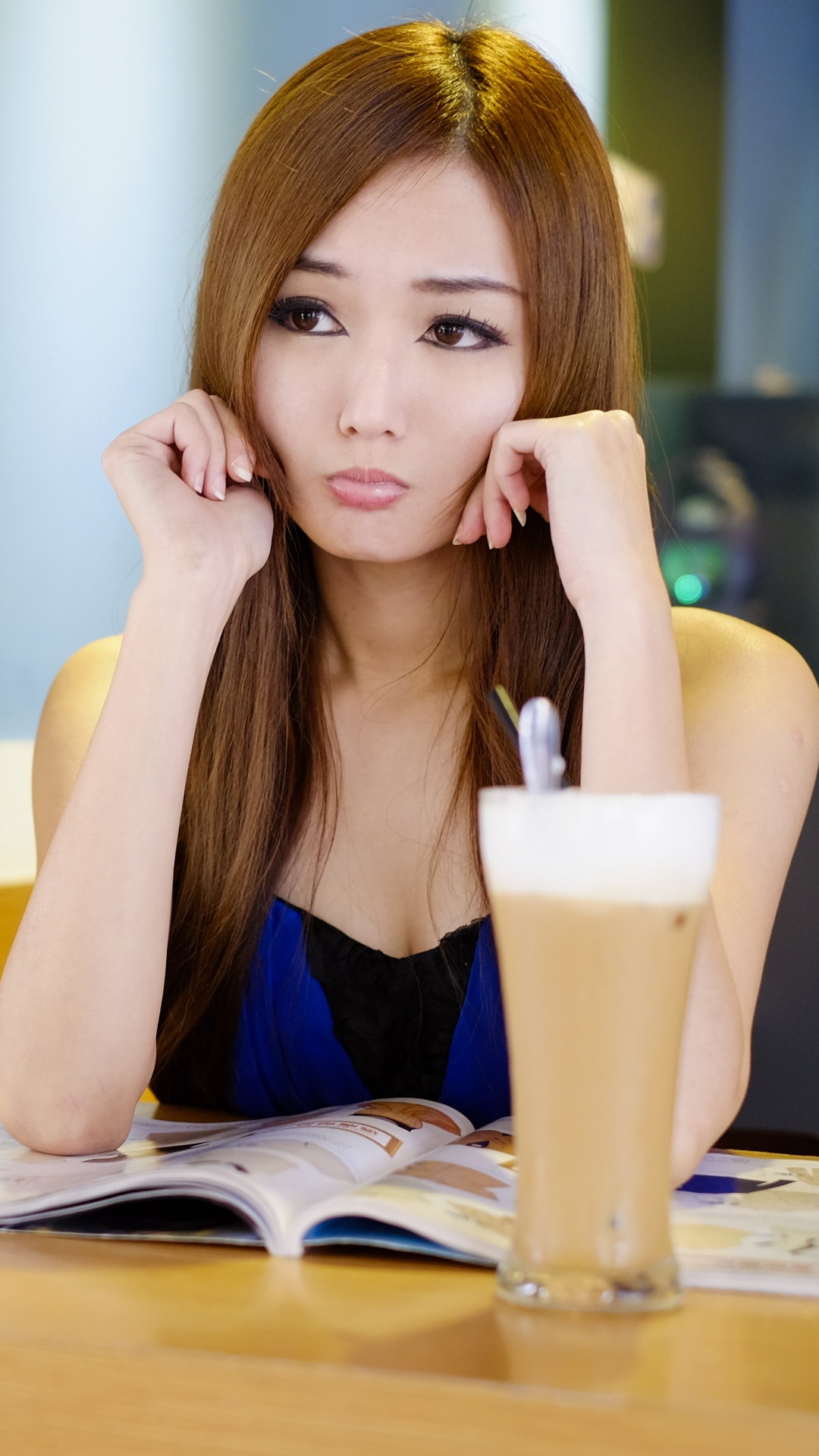 Download mobile wallpaper Women, Asian for free.