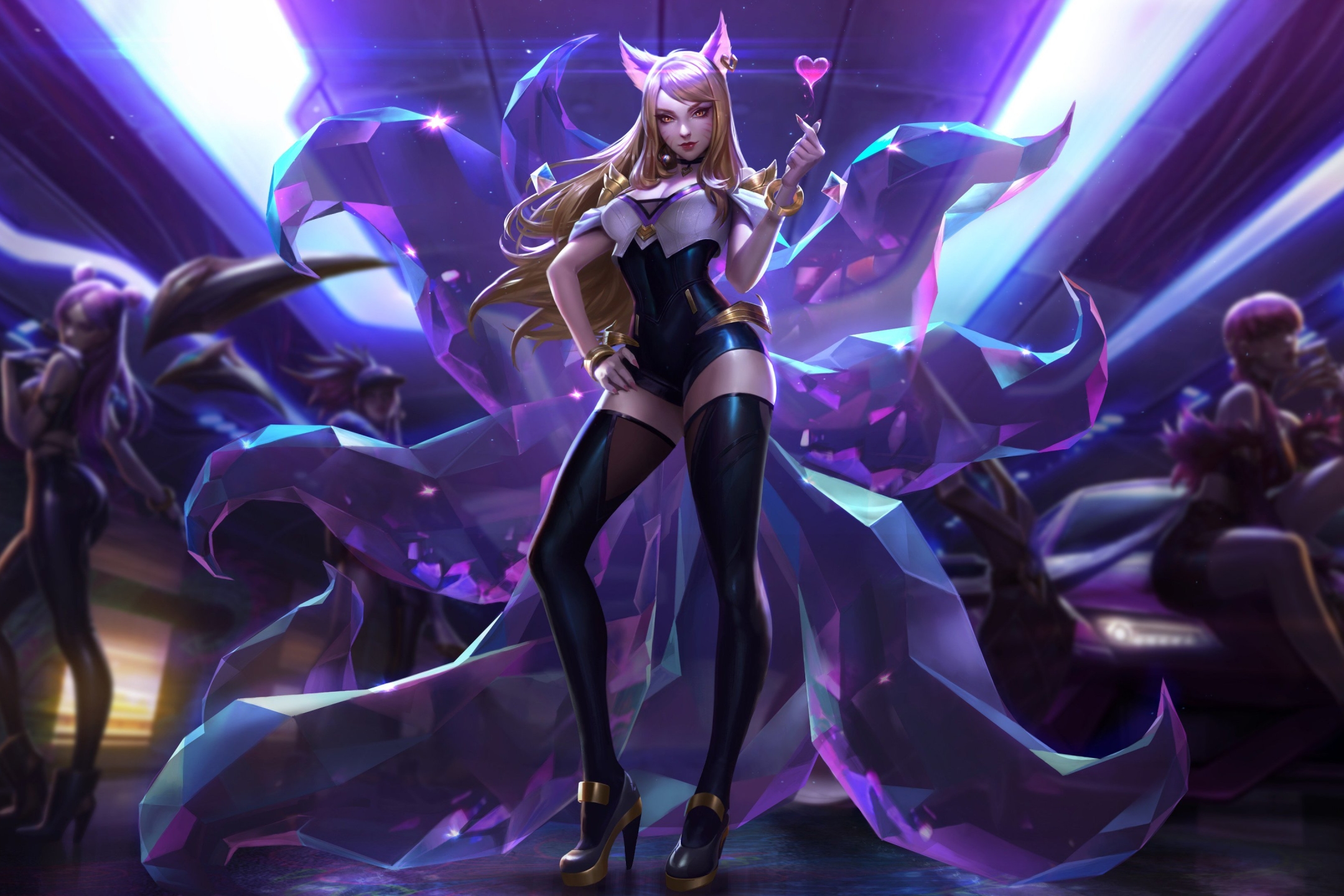 Téléchargez gratuitement l'image League Of Legends, Jeux Vidéo, Ahri (League Of Legends) sur le bureau de votre PC