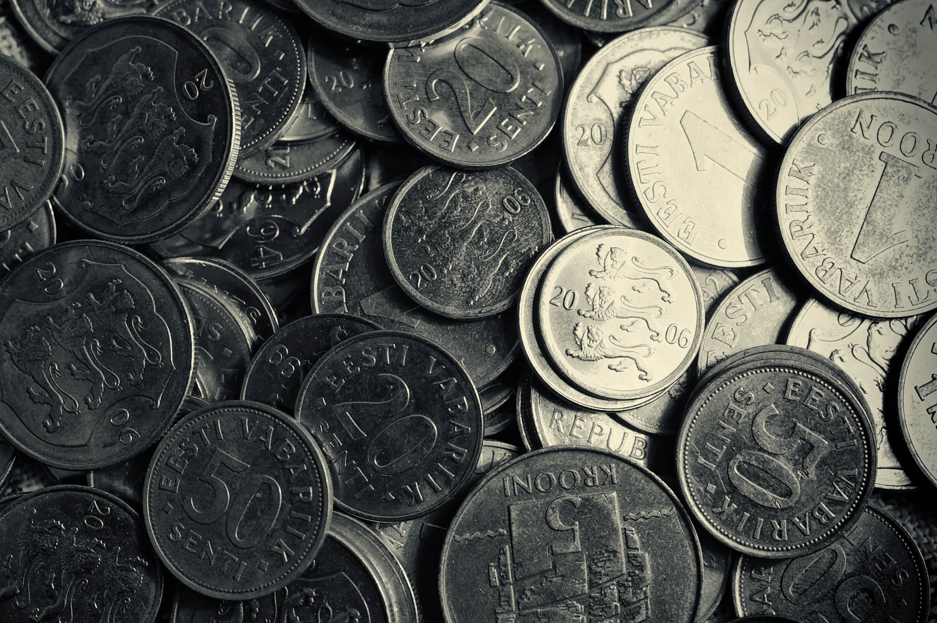 66140 скачать обои эстония, монеты, разное, кроны - заставки и картинки бесплатно