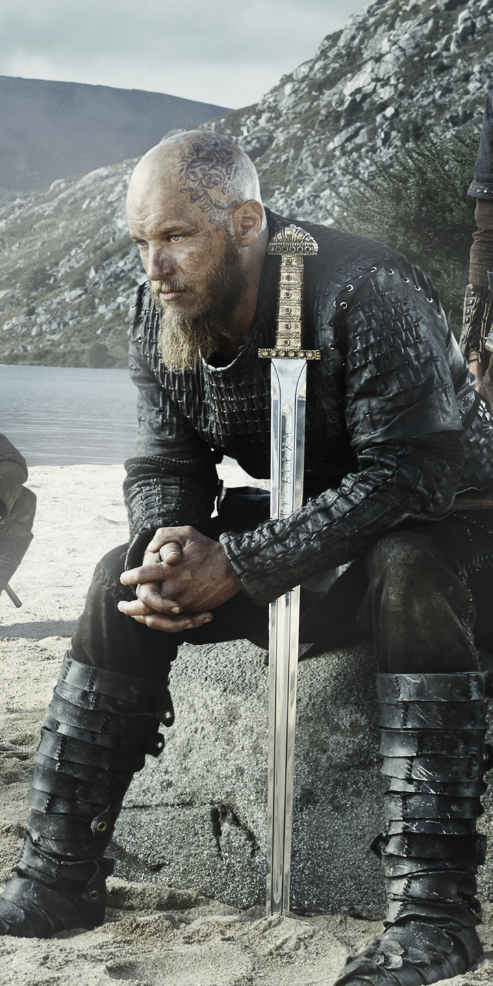 Download mobile wallpaper Warrior, Tv Show, Vikings (Tv Show), Vikings, Ragnar Lothbrok for free.
