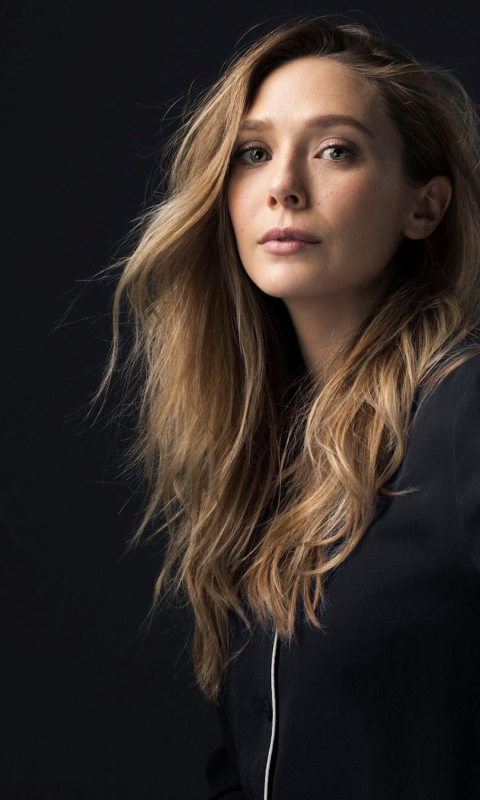 Download mobile wallpaper Blonde, American, Celebrity, Actress, Elizabeth Olsen for free.