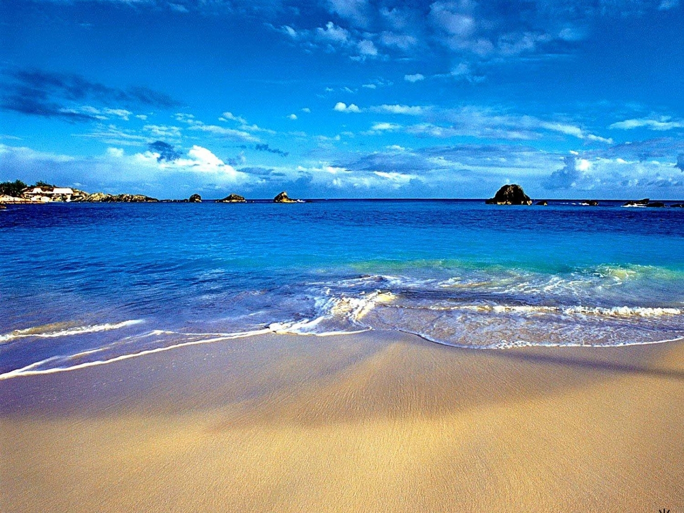 Laden Sie das Landschaft, Sea, Clouds, Waves, Sky, Strand-Bild kostenlos auf Ihren PC-Desktop herunter