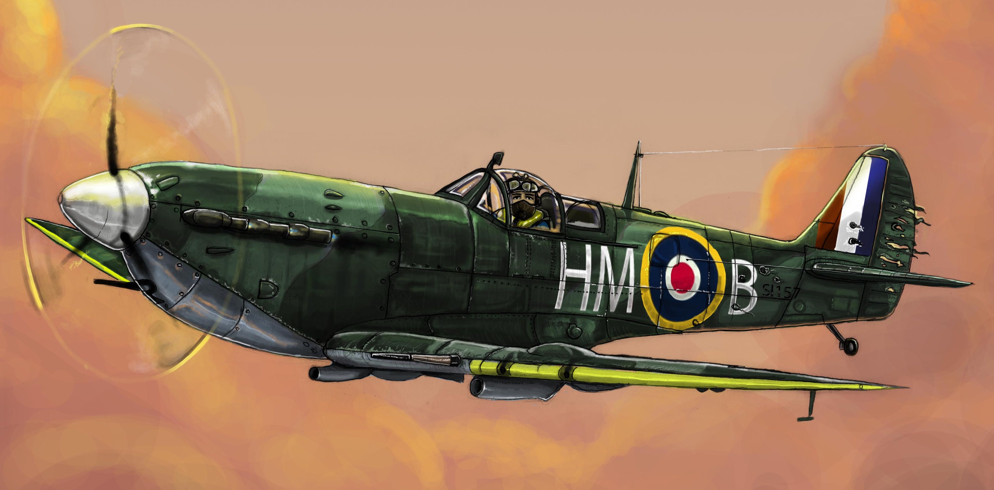 Téléchargez des papiers peints mobile Supermarine Spitfire, Avions Militaires, Militaire gratuitement.