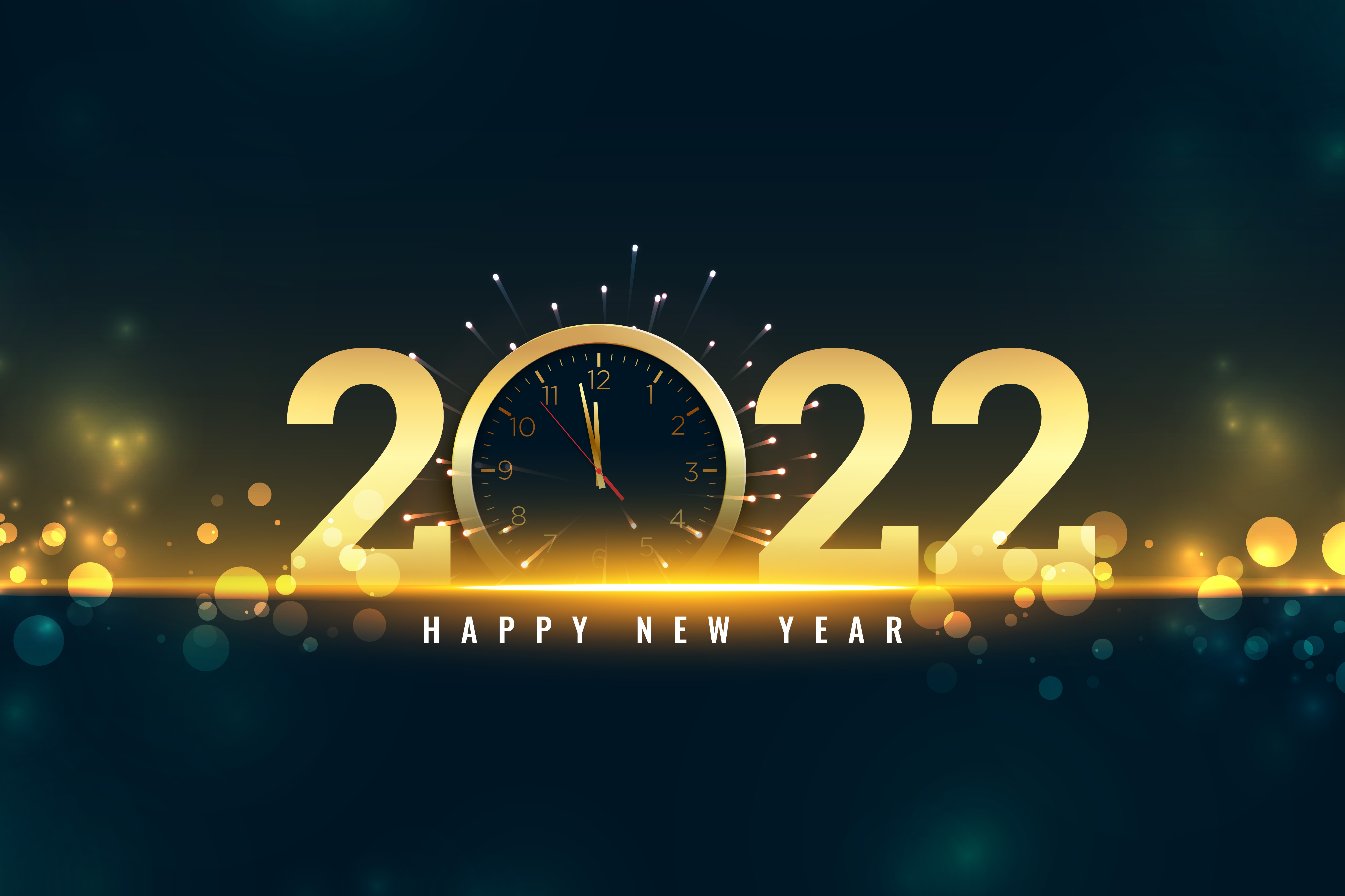 Download mobile wallpaper Holiday, Happy New Year, New Year 2022 for free.