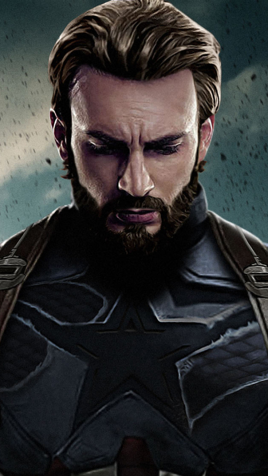Handy-Wallpaper Filme, Kapitän Amerika, Die Rächer, Steve Rogers, Avengers: Infinity War kostenlos herunterladen.
