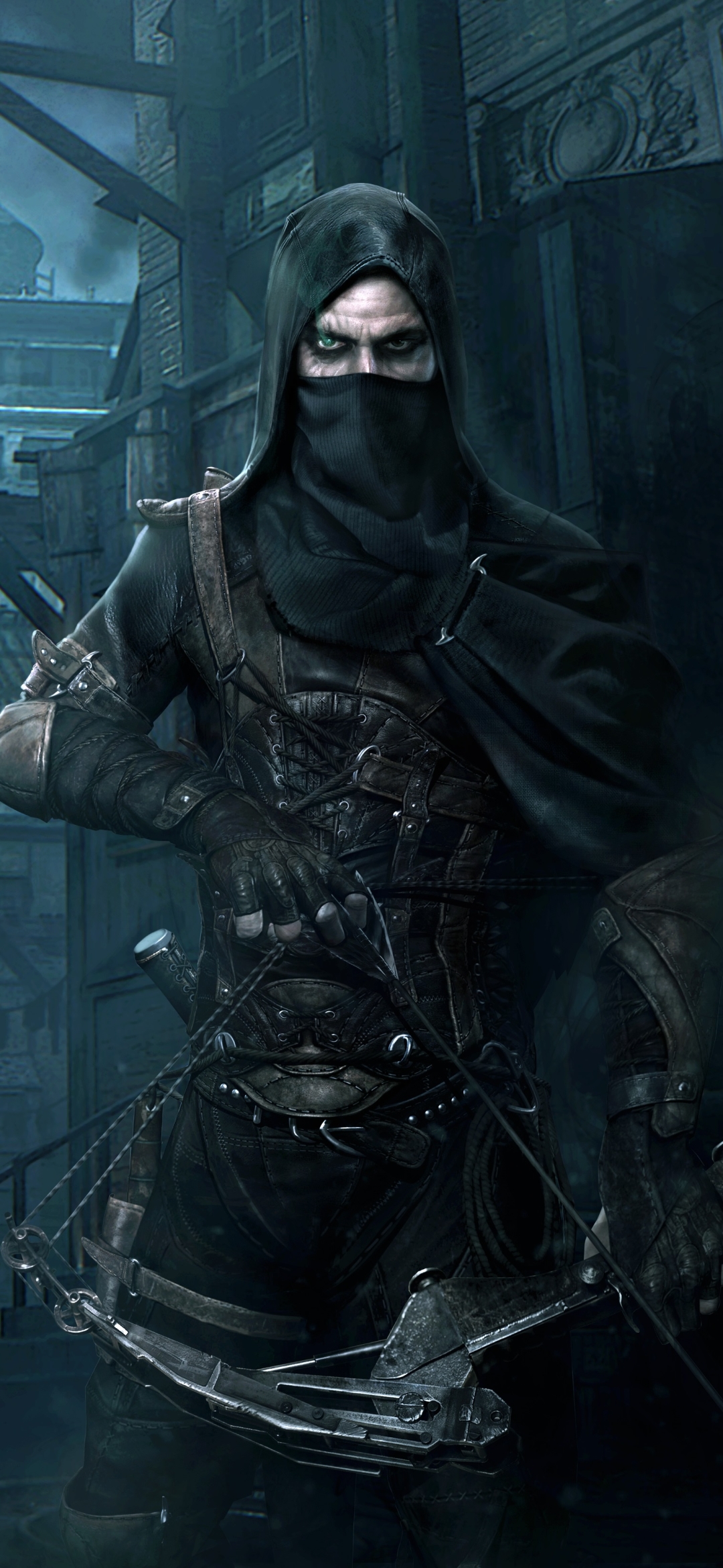Download mobile wallpaper Night, Bow, Warrior, Assassin, Video Game, Thief, Thief (Video Game) for free.