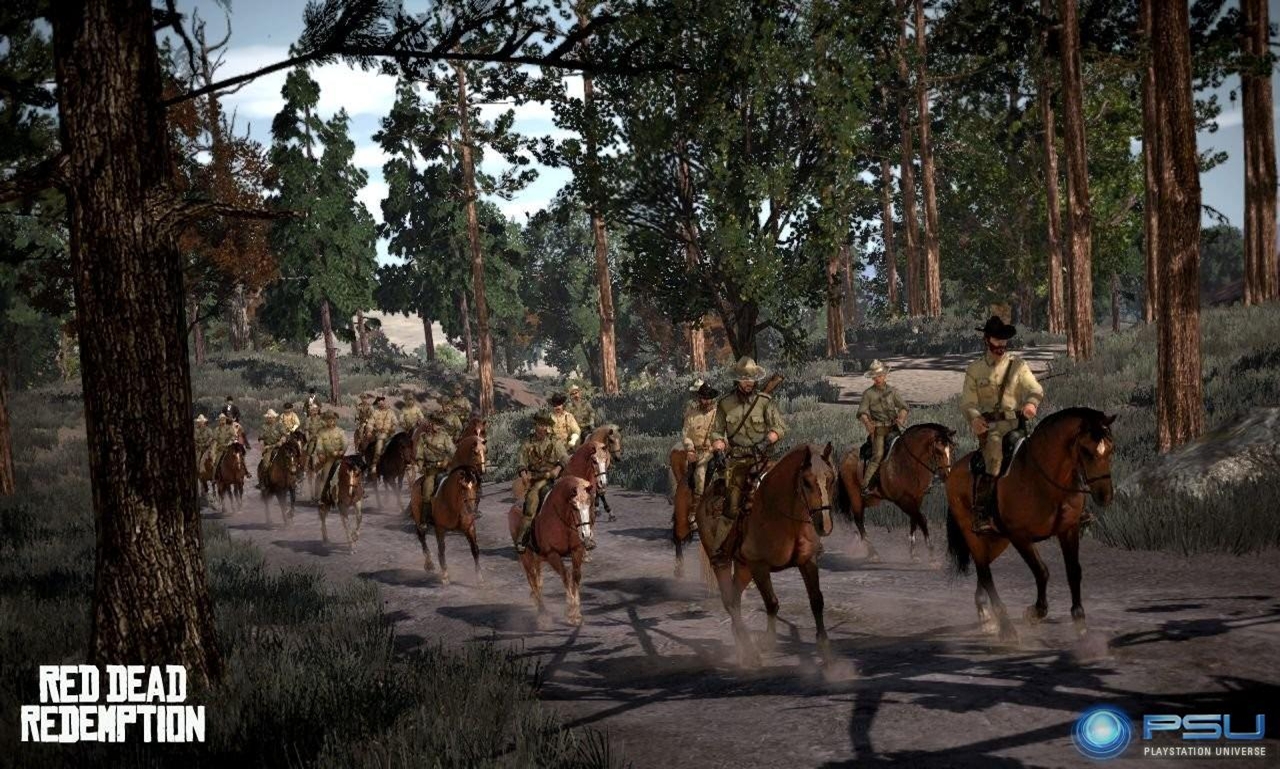Популярні заставки і фони Red Dead Redemption на комп'ютер