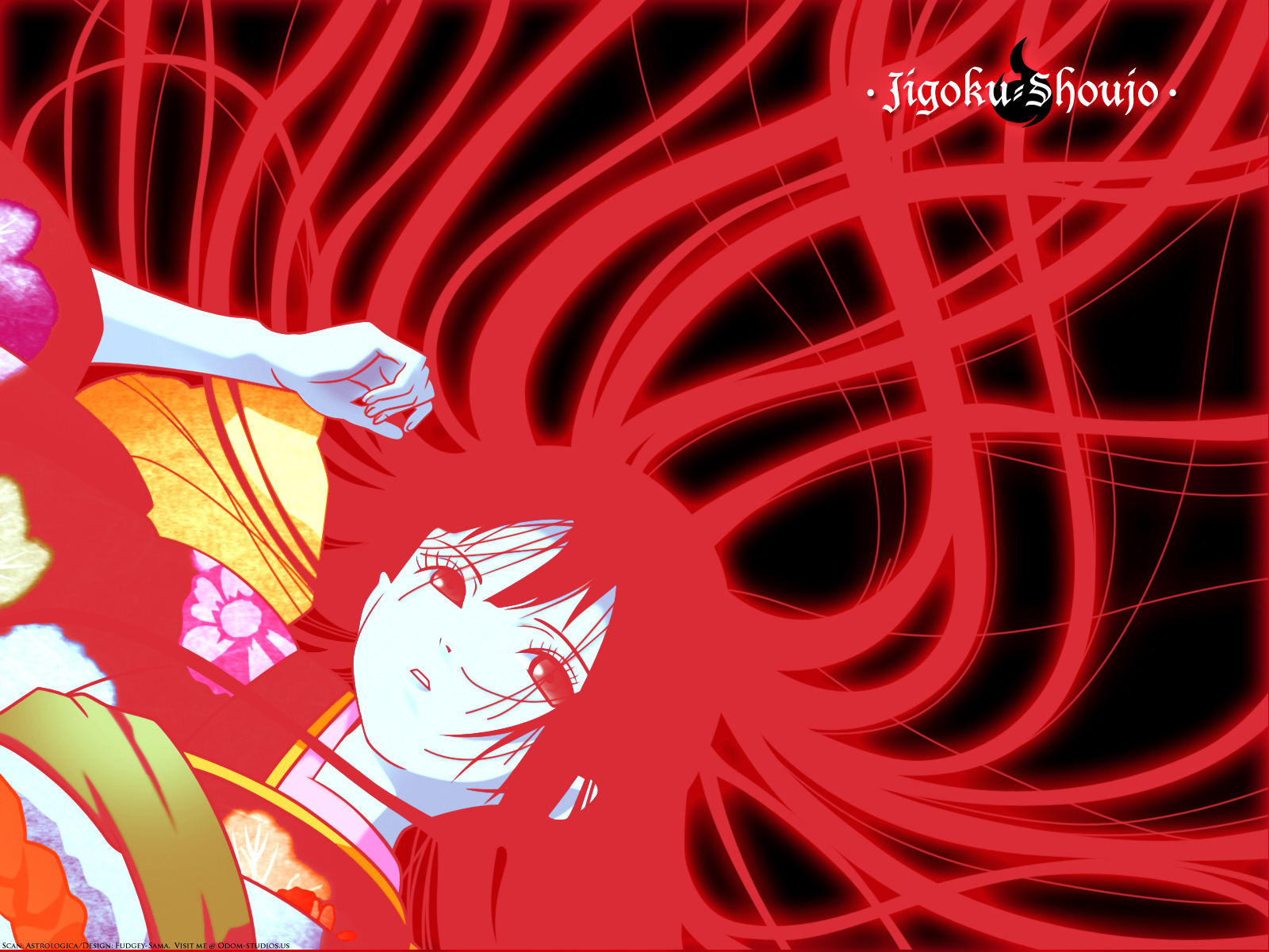 Download mobile wallpaper Jigoku Shōjo, Anime for free.