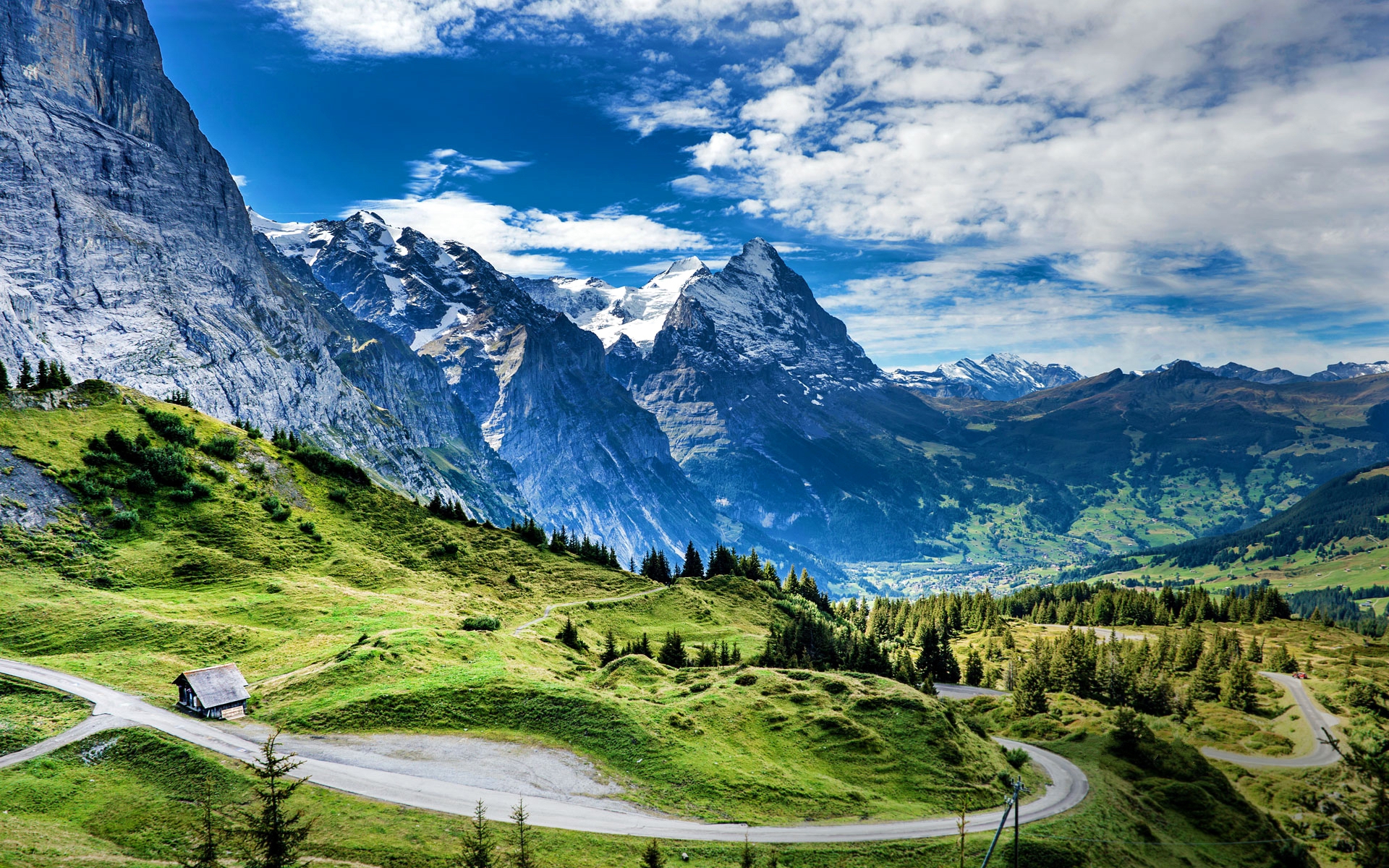 Download mobile wallpaper Landscape, Mountain, Road, Photography for free.