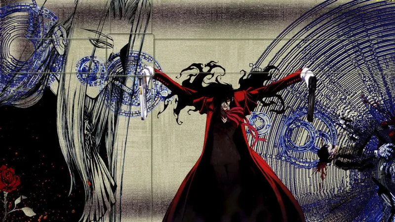 Vampire Computer Animation Desktop wallpaper: Vampire, Anime, Hellsing 4K free download for PC. 545701