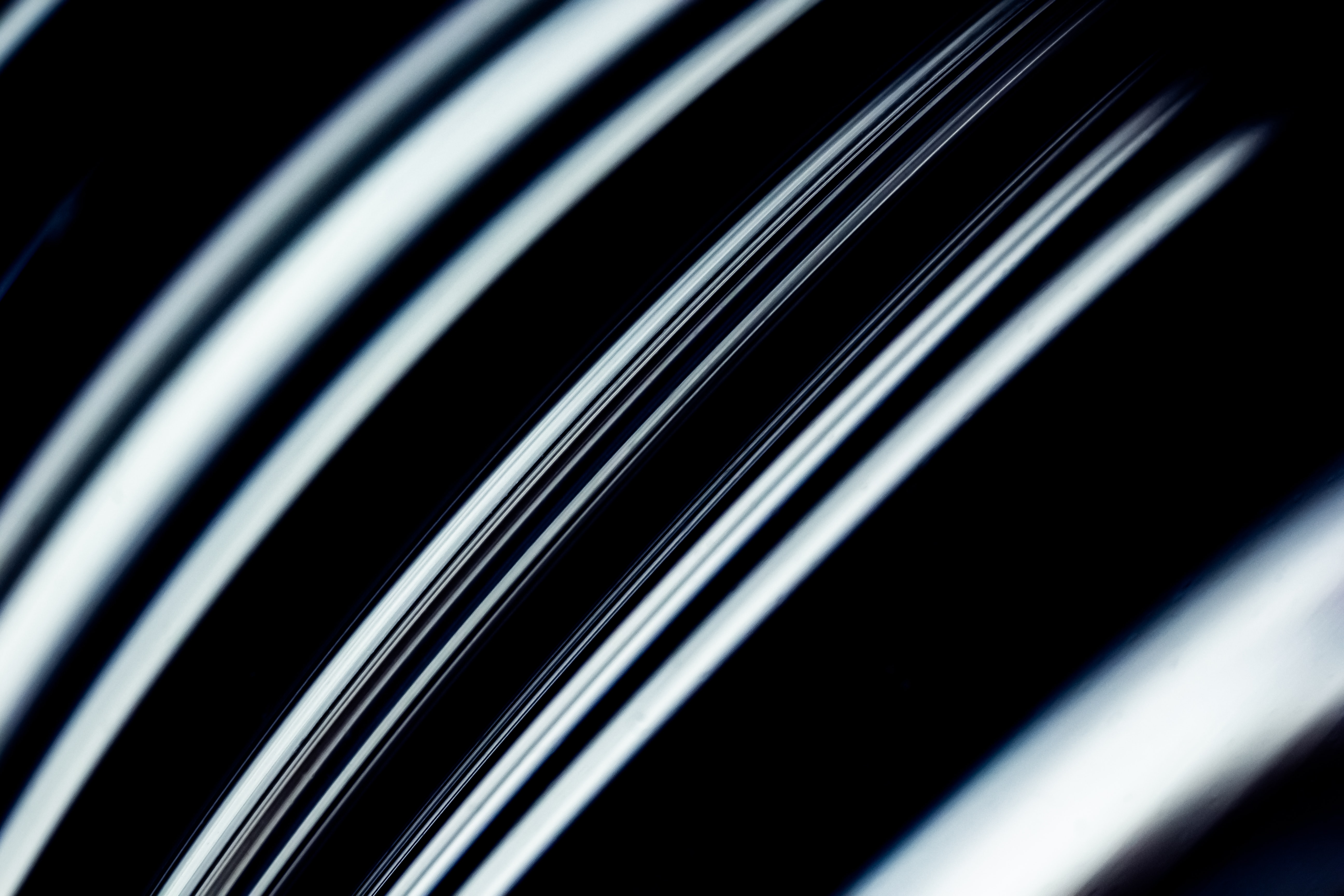 Download mobile wallpaper Chb, Bw, Streaks, Glow, Stripes, Abstract, Lines for free.