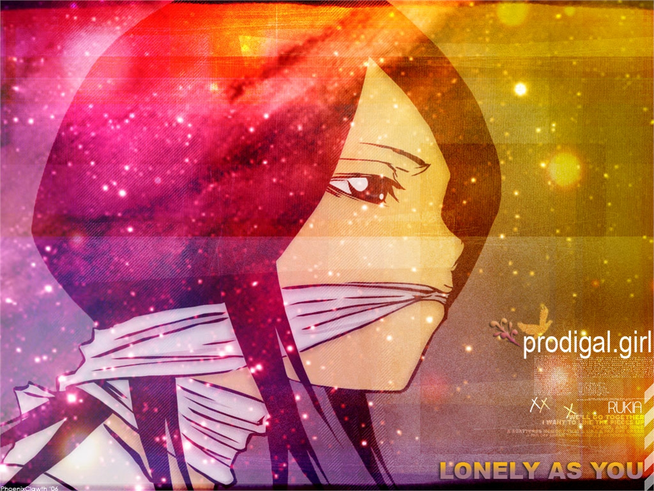 Handy-Wallpaper Rukia Kuchiki, Bleach, Animes kostenlos herunterladen.