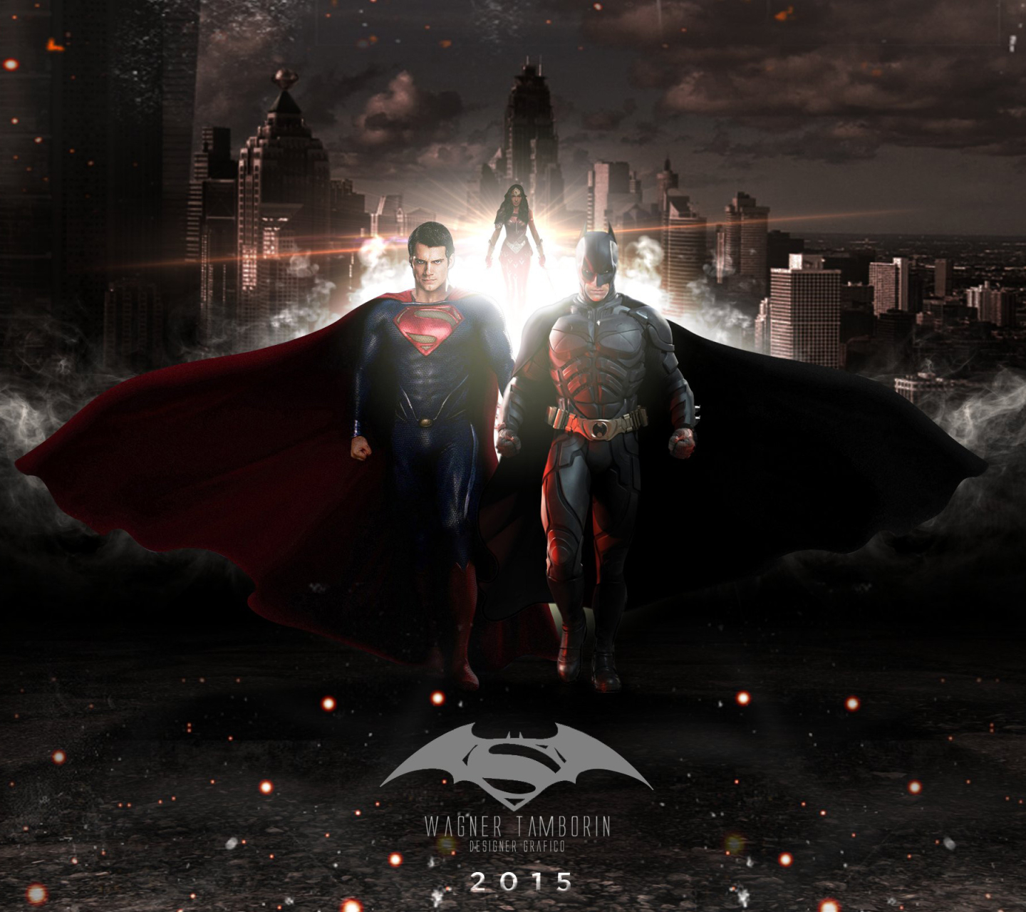 Download mobile wallpaper Batman, Superman, Movie, Wonder Woman, Batman V Superman: Dawn Of Justice for free.