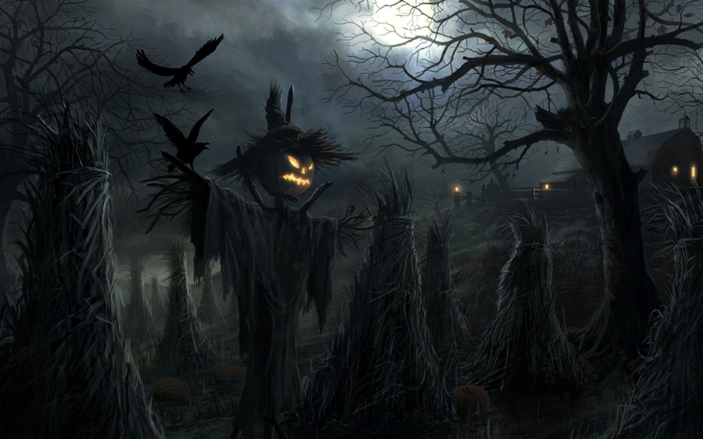 halloween, holidays, pictures, black HD wallpaper