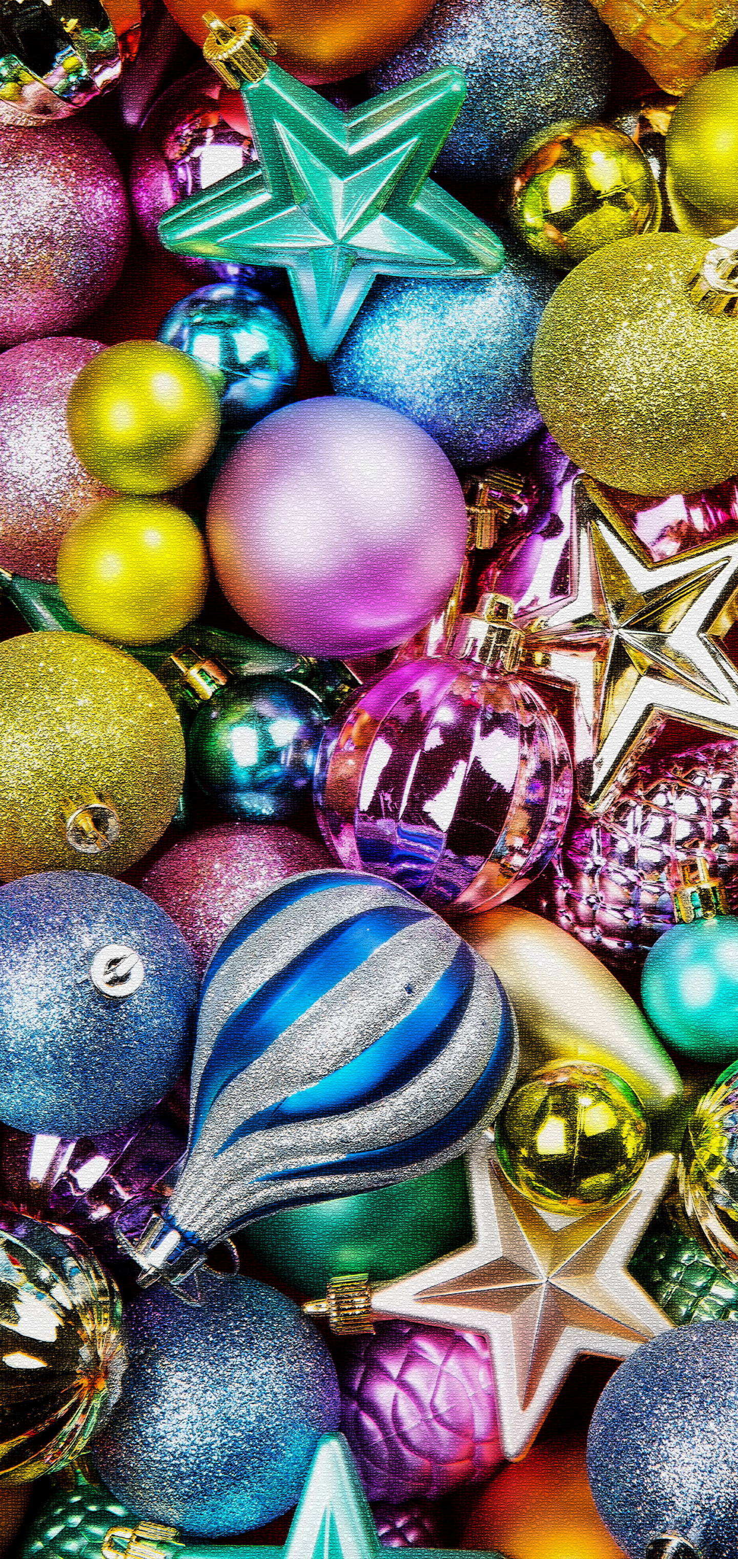 Download mobile wallpaper Christmas, Holiday, Colorful, Christmas Ornaments for free.