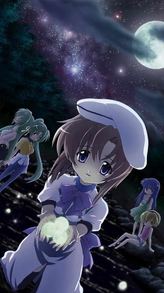 Handy-Wallpaper Higurashi No Naku Koro Ni, Animes kostenlos herunterladen.