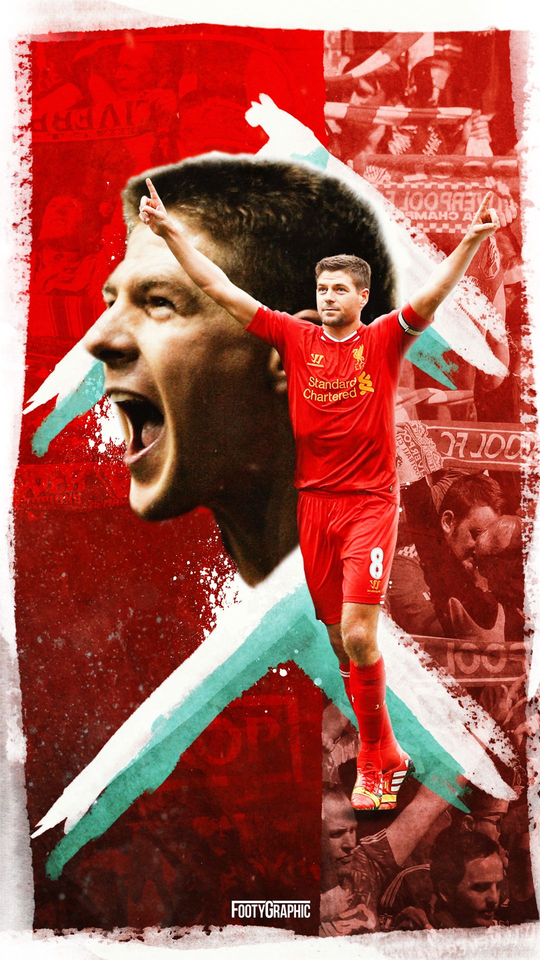 Descarga gratuita de fondo de pantalla para móvil de Fútbol, Deporte, Liverpool Fc, Steven Gerrard.