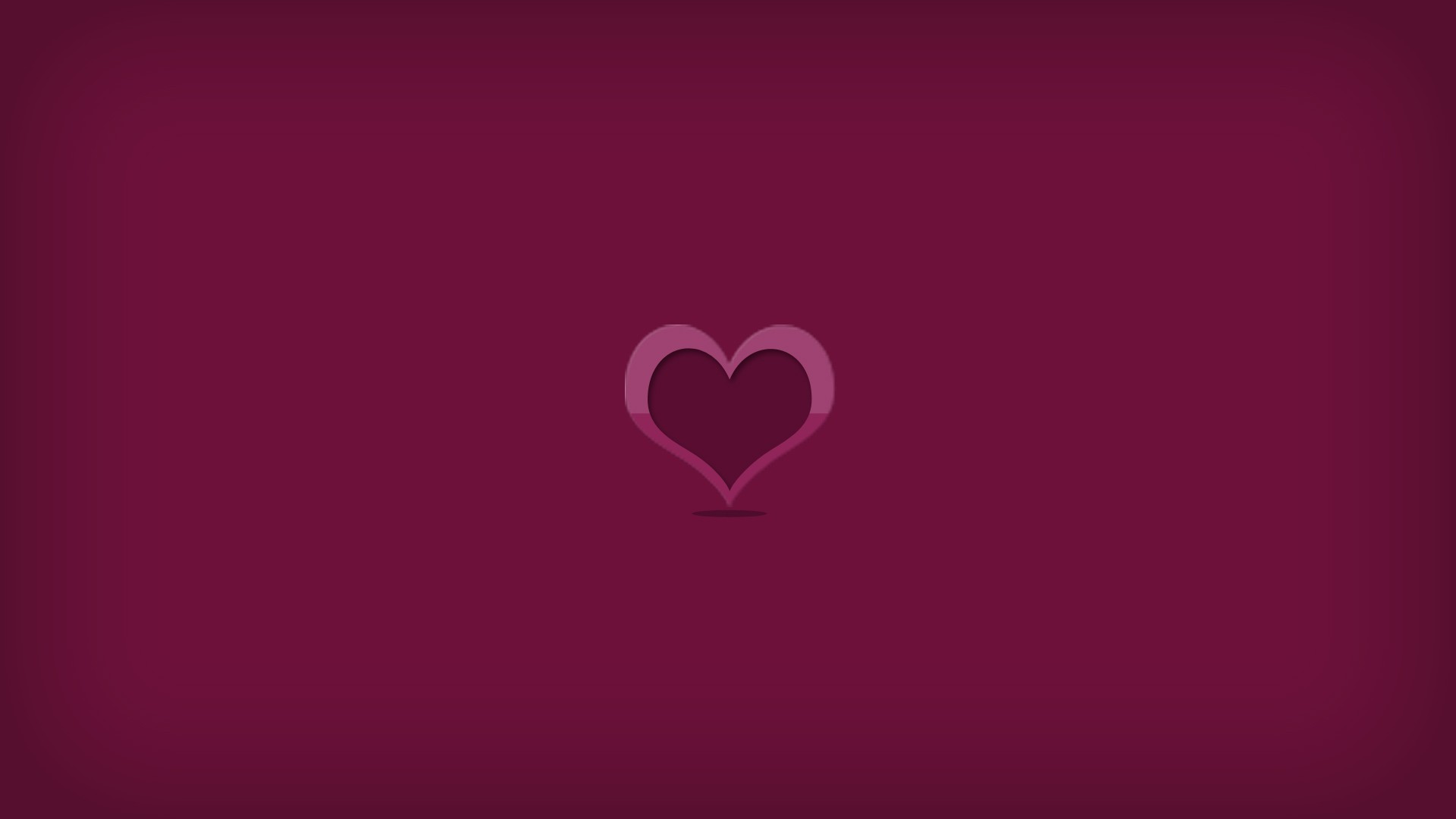 Download mobile wallpaper Pink, Heart, Artistic, Minimalist for free.
