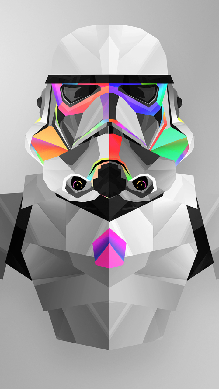Download mobile wallpaper Star Wars, Sci Fi, Facets, Stormtrooper for free.