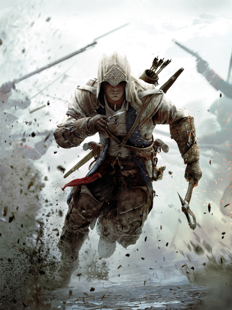 Descarga gratuita de fondo de pantalla para móvil de Videojuego, Assassin's Creed, Assassin's Creed Iii.