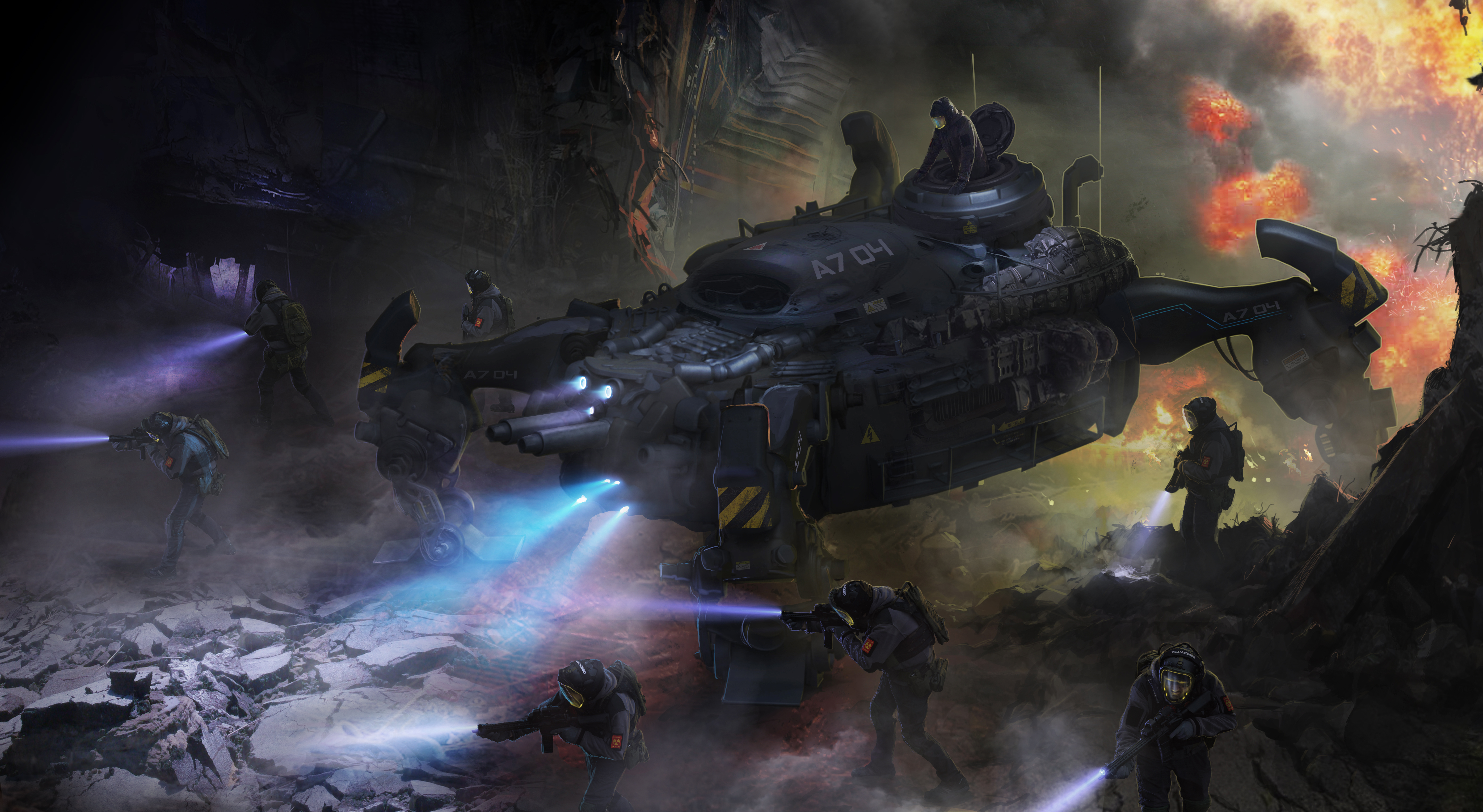 Free download wallpaper Sci Fi, Military, Soldier, Mecha on your PC desktop