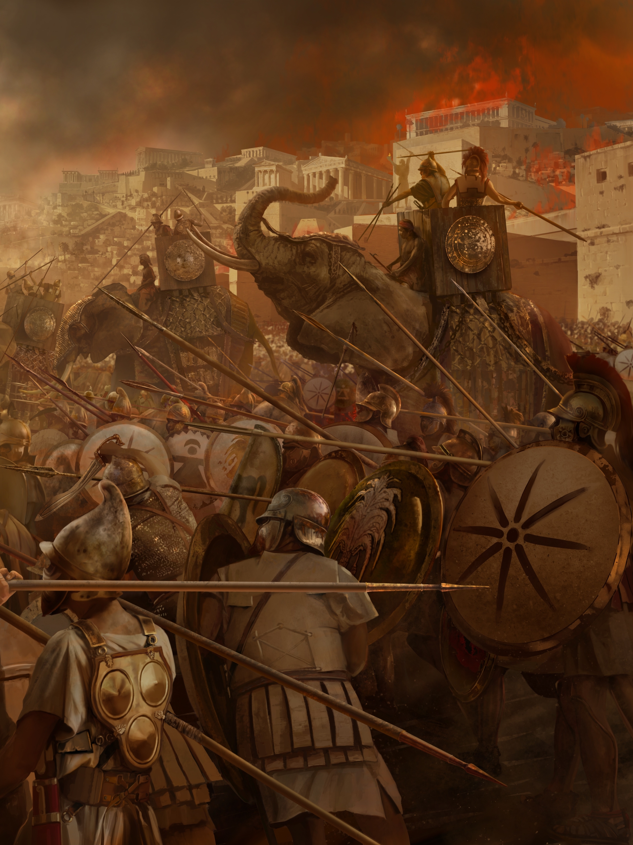 Download mobile wallpaper Battle, Soldier, Video Game, Total War, Total War: Rome Ii, Roman Legion for free.