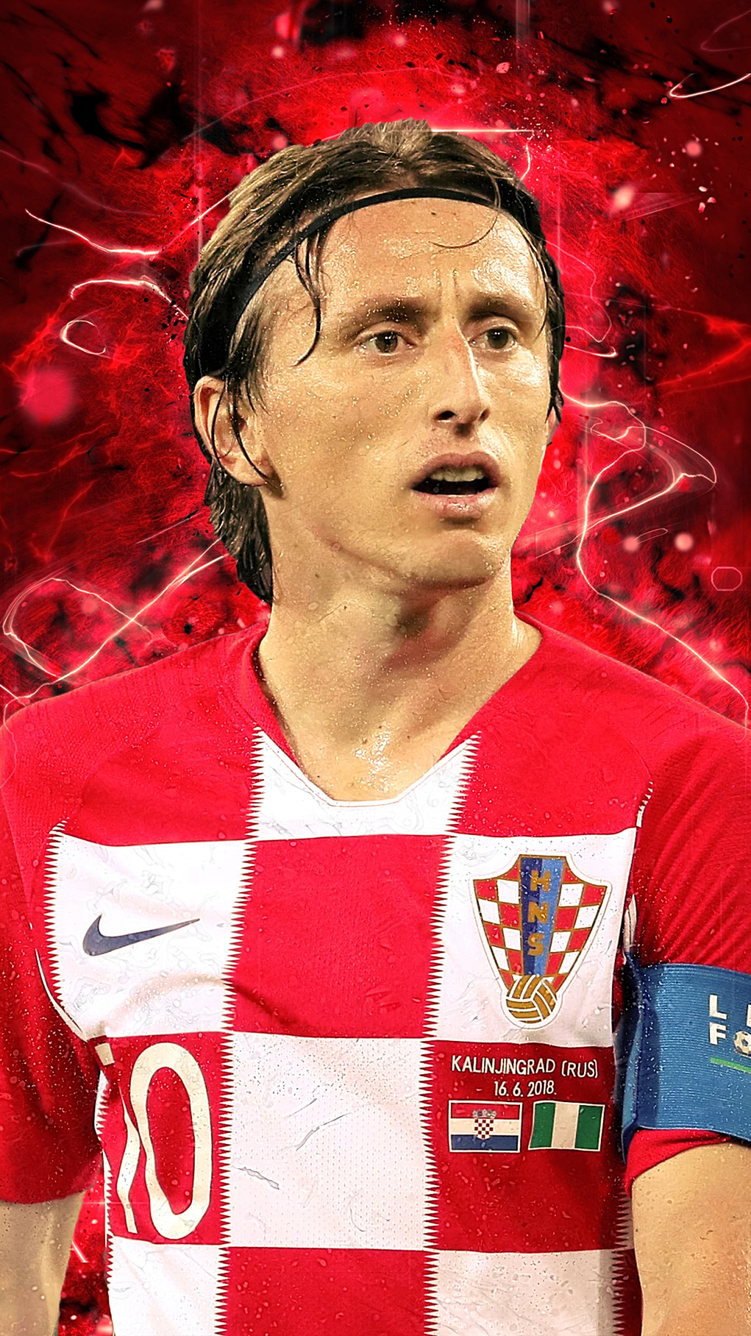 Téléchargez des papiers peints mobile Des Sports, Football, Croate, Luka Modric gratuitement.
