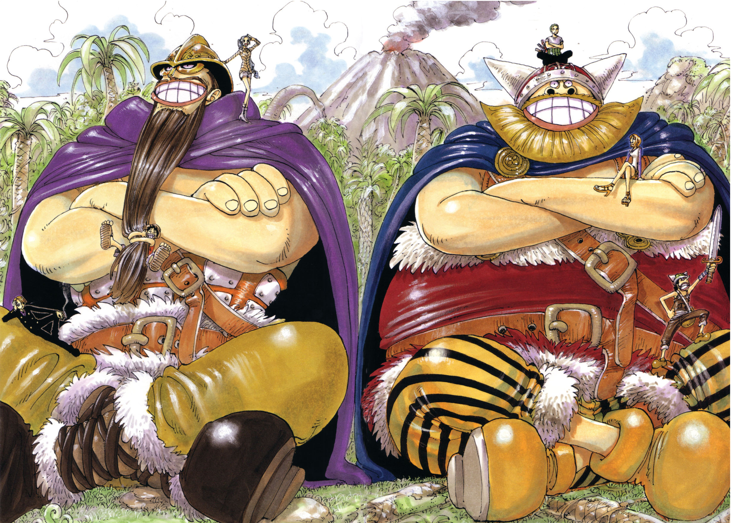 Handy-Wallpaper Animes, One Piece, Lysop (One Piece), Roronoa Zorro, Affe D Luffy, Nami (Einteiler), Sanji (Einteiler), Nico Robin kostenlos herunterladen.