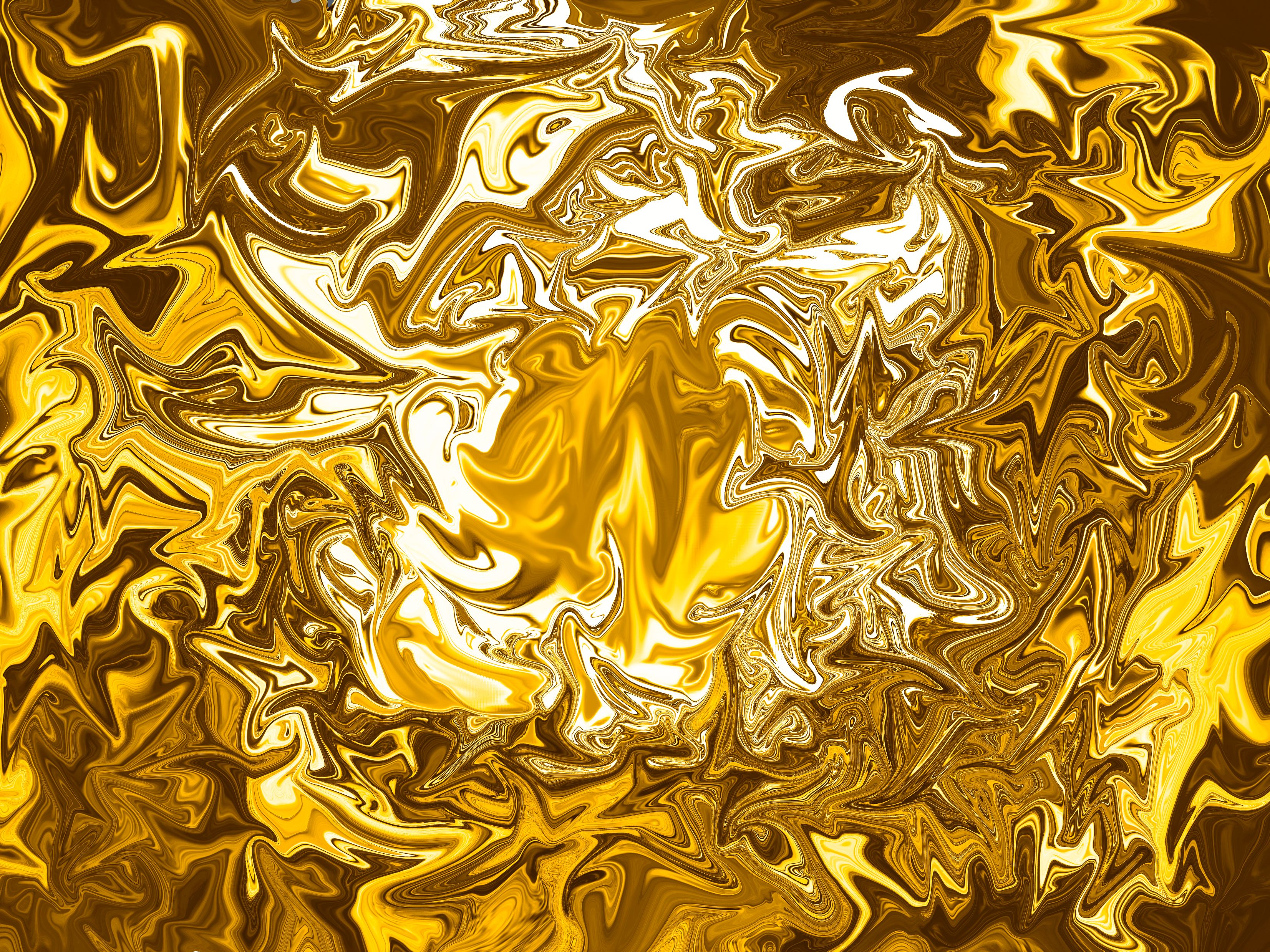 gold, golden, abstract, ripples, ripple, surface, wavy HD wallpaper
