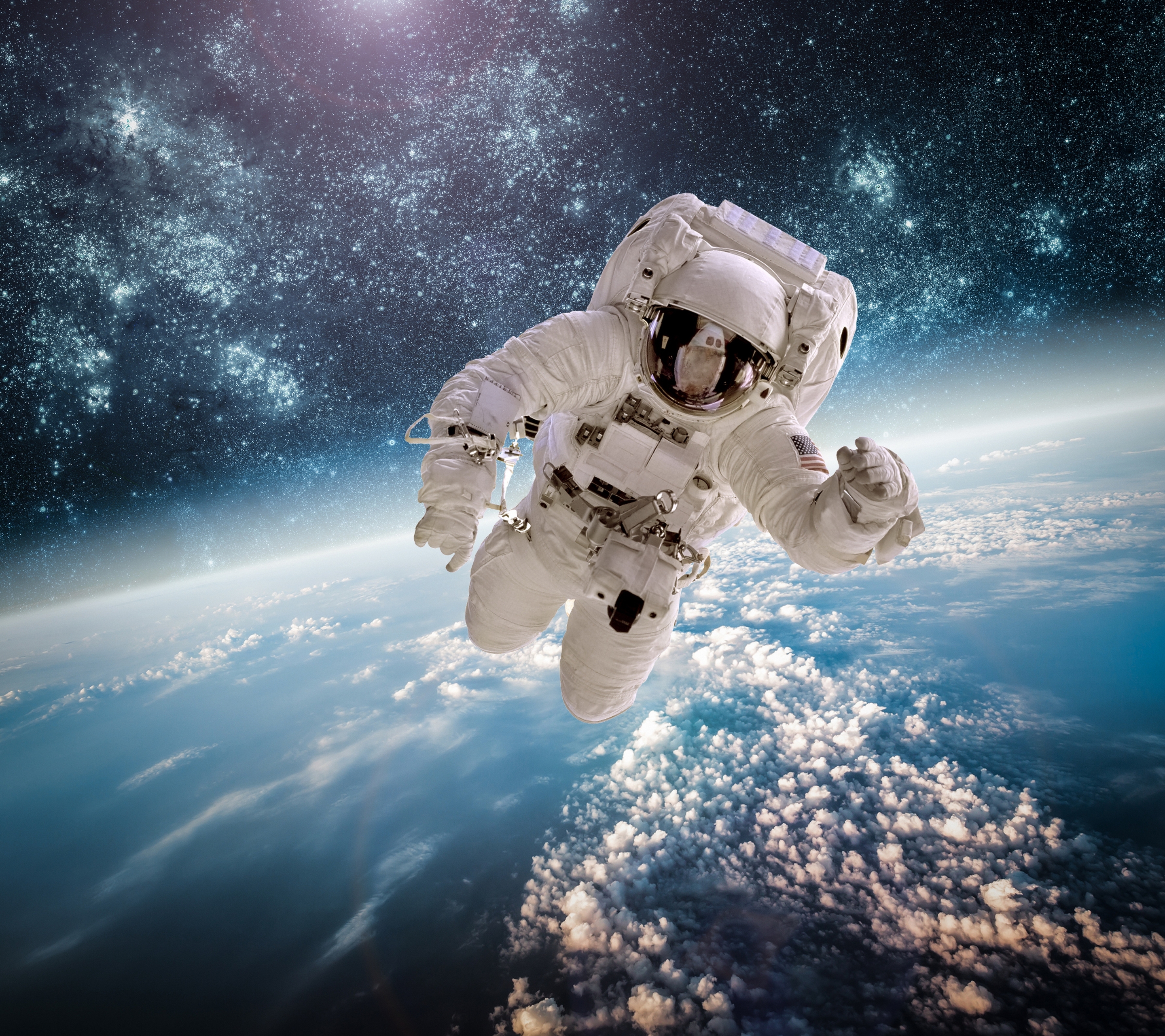 Download mobile wallpaper Sci Fi, Astronaut for free.