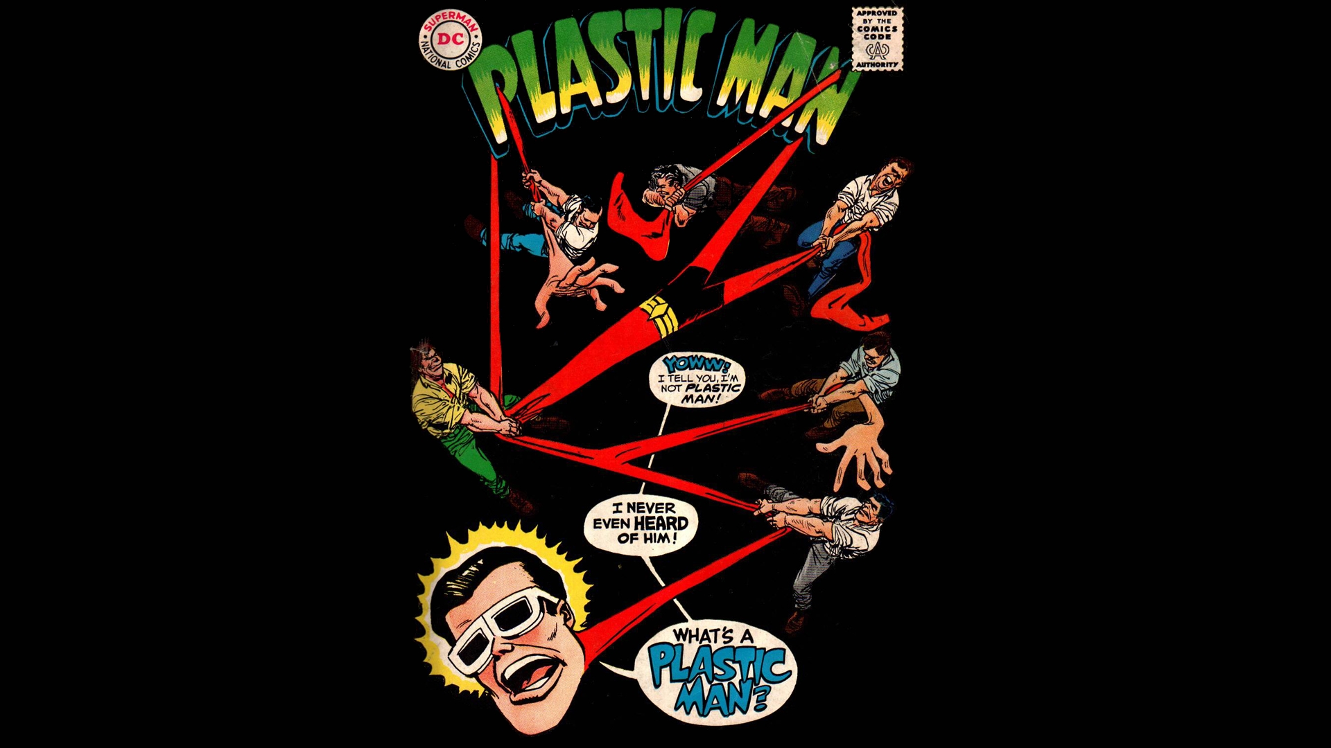 comics, plastic man