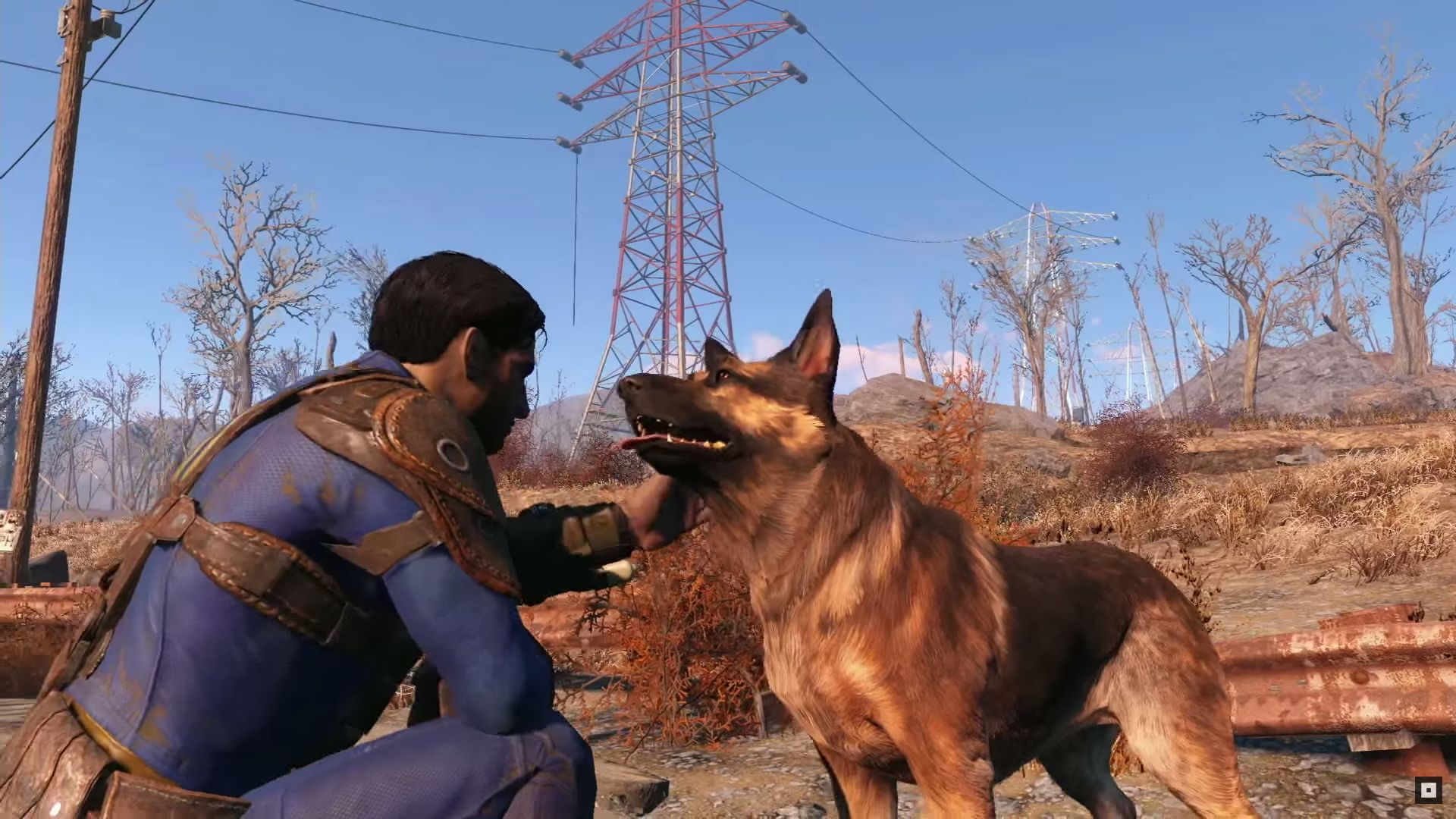 Download mobile wallpaper Fallout, Video Game, Fallout 4, Dogmeat (Fallout), Sole Survivor (Fallout 4) for free.