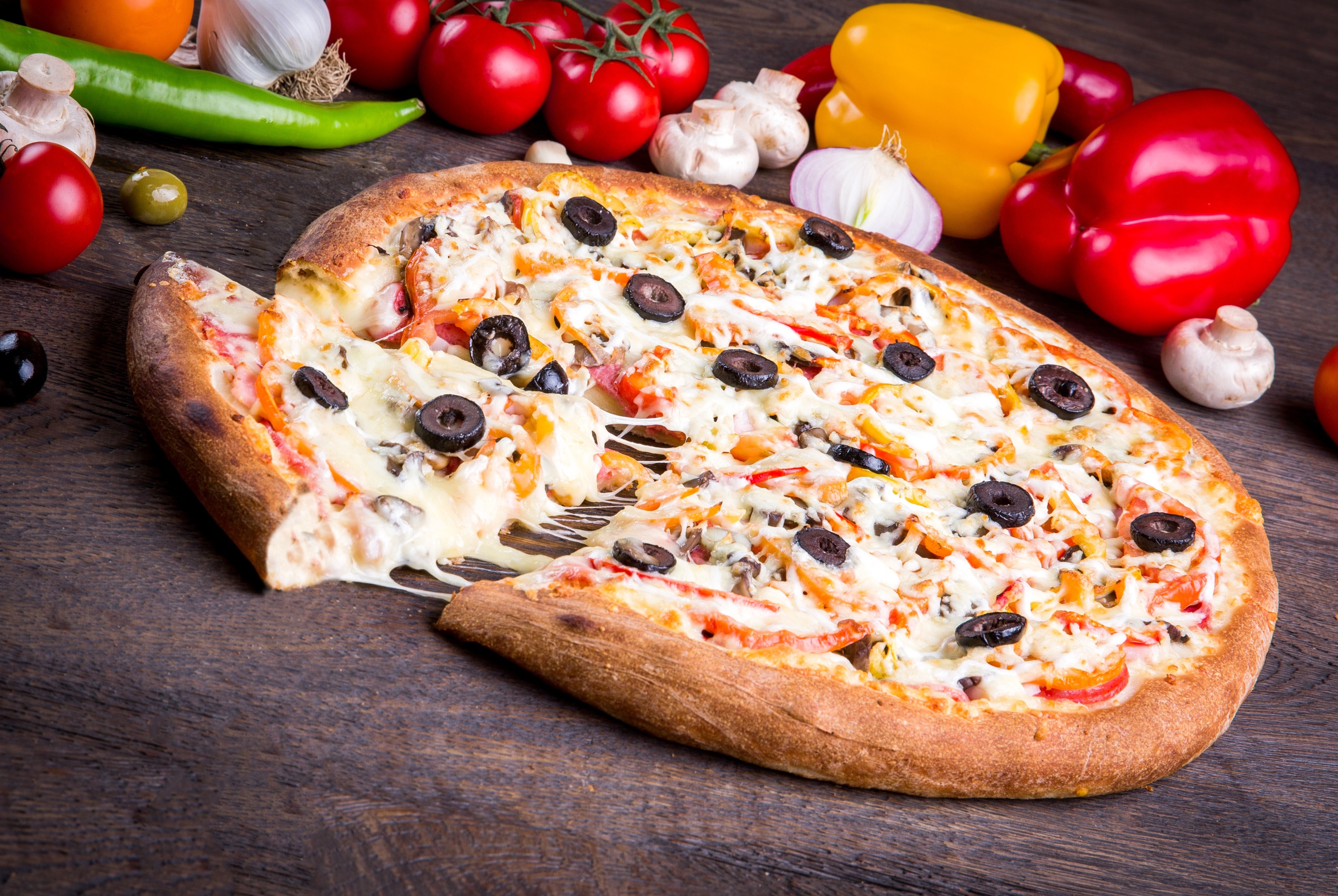 Free download wallpaper Food, Pizza, Still Life on your PC desktop