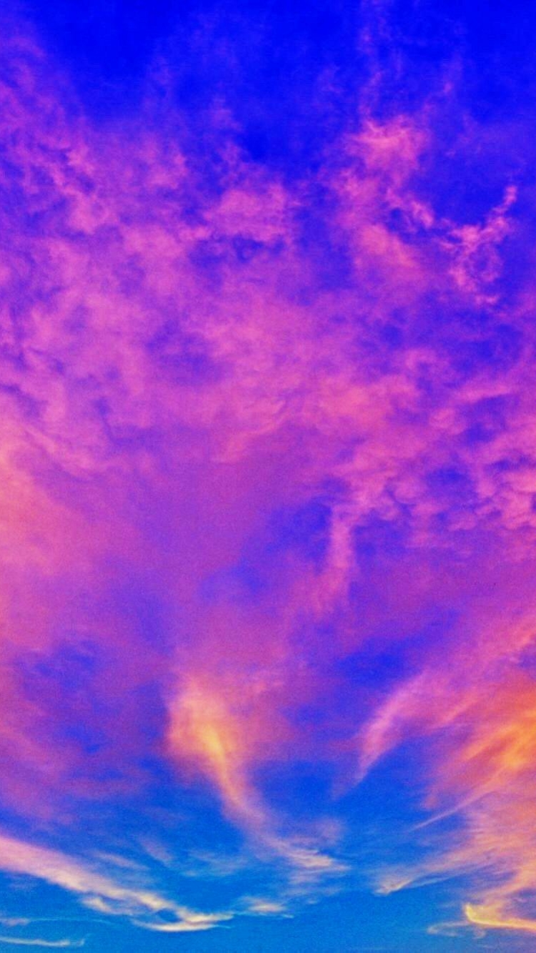 Download mobile wallpaper Sky, Pink, Earth, Colorful for free.