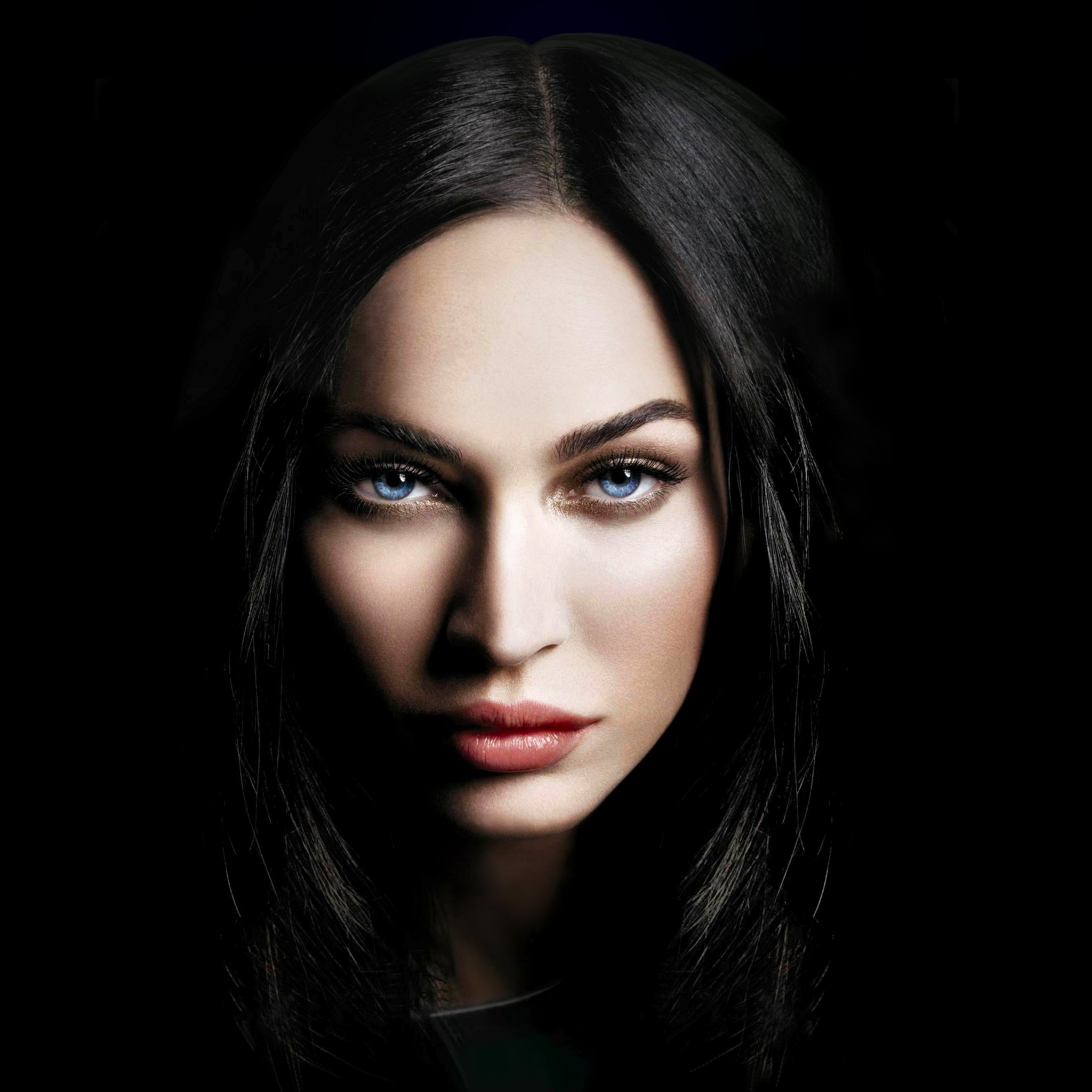 Laden Sie das Megan Fox, Gesicht, Modell, Berühmtheiten-Bild kostenlos auf Ihren PC-Desktop herunter