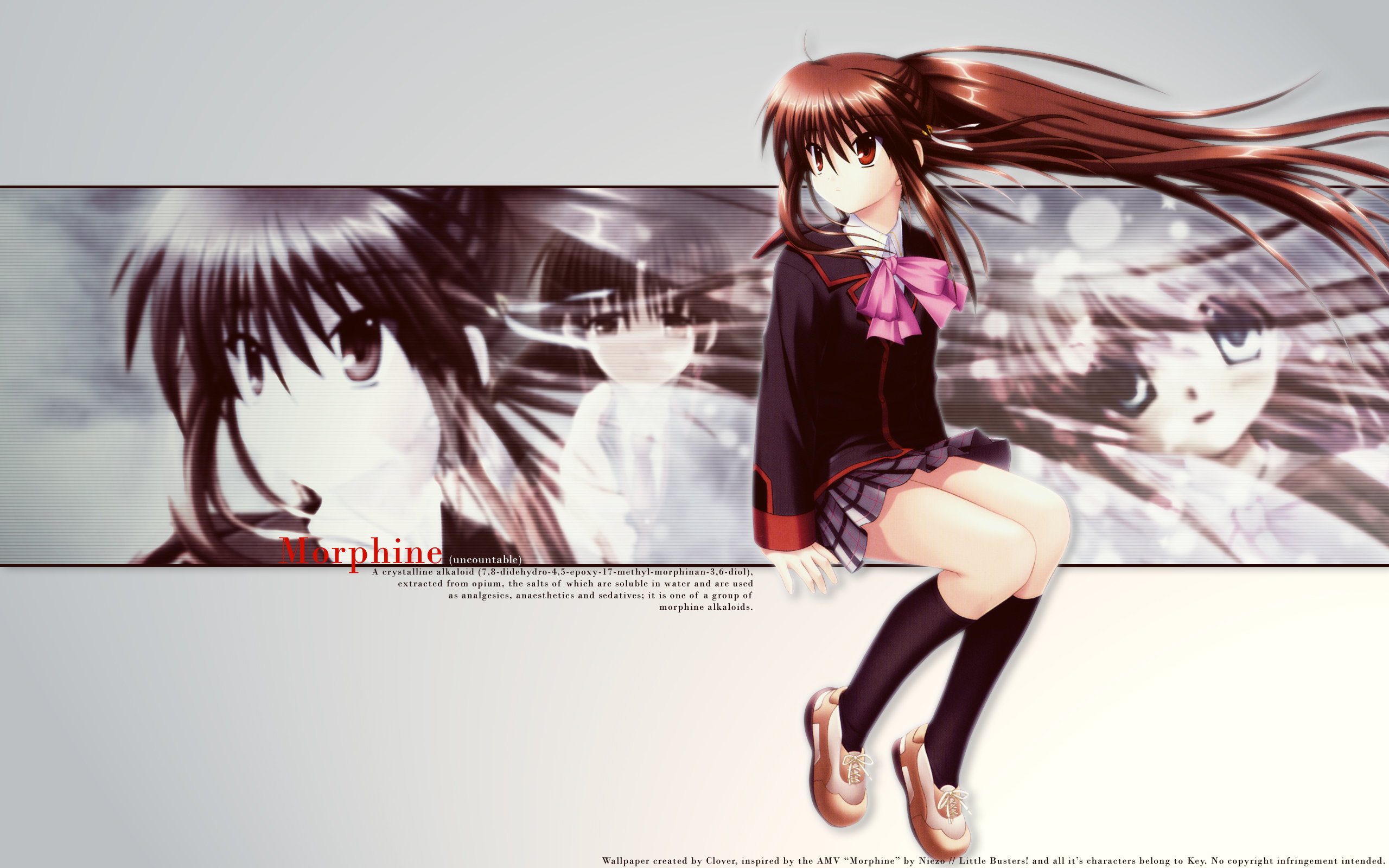 Laden Sie das Animes, Little Busters!, Rin Natsume-Bild kostenlos auf Ihren PC-Desktop herunter