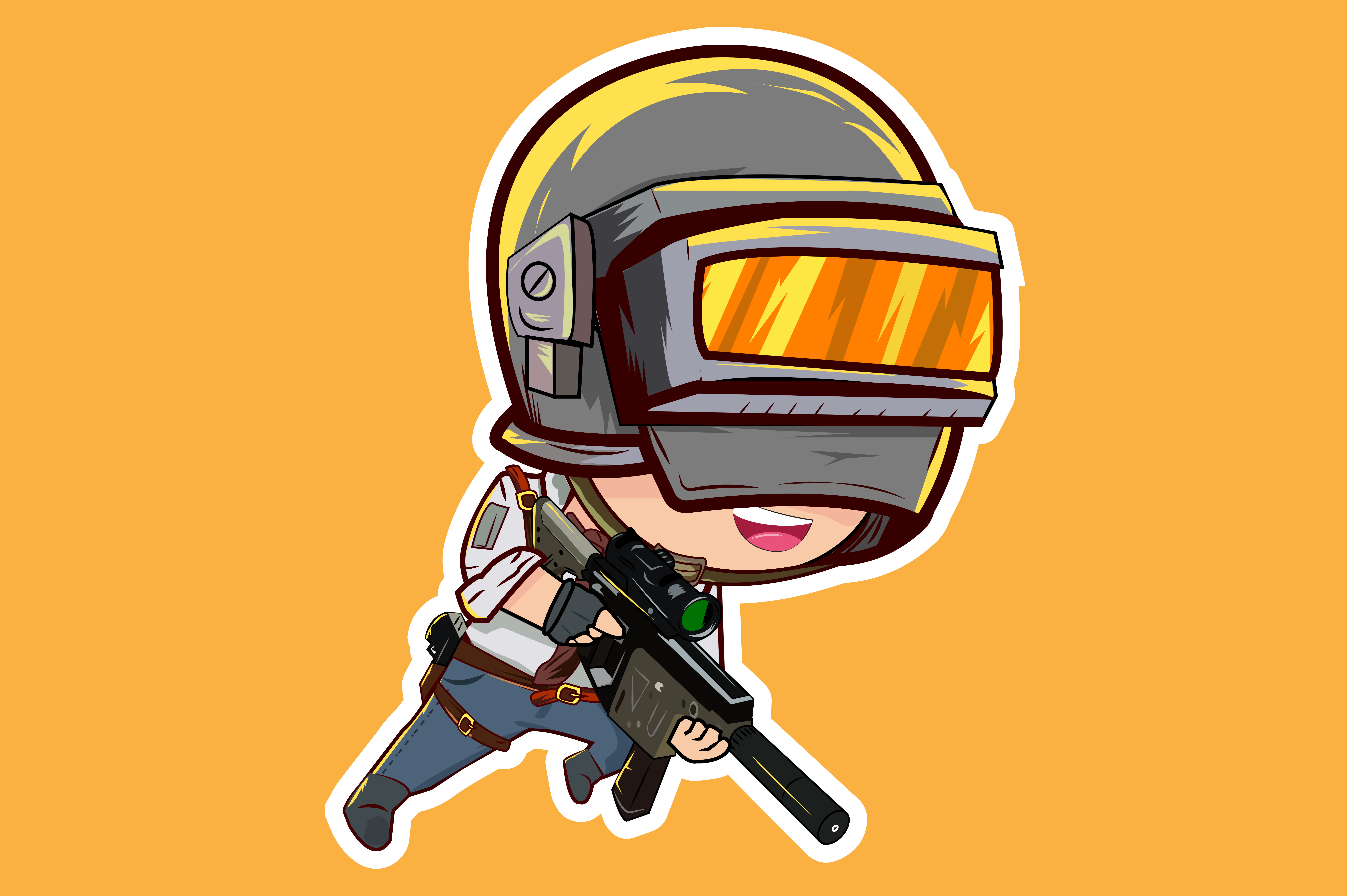 Download mobile wallpaper Video Game, Chibi, Playerunknown's Battlegrounds for free.