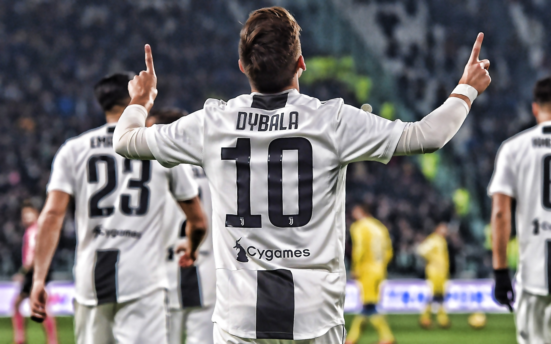Handy-Wallpaper Sport, Fußball, Juventus Turin, Paulo Dybala kostenlos herunterladen.
