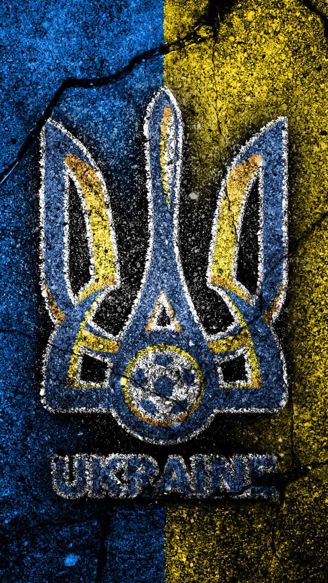 1173647 Hintergrundbild herunterladen sport, ukrainische fußballnationalmannschaft, ukraine, emblem, fußball, logo - Bildschirmschoner und Bilder kostenlos