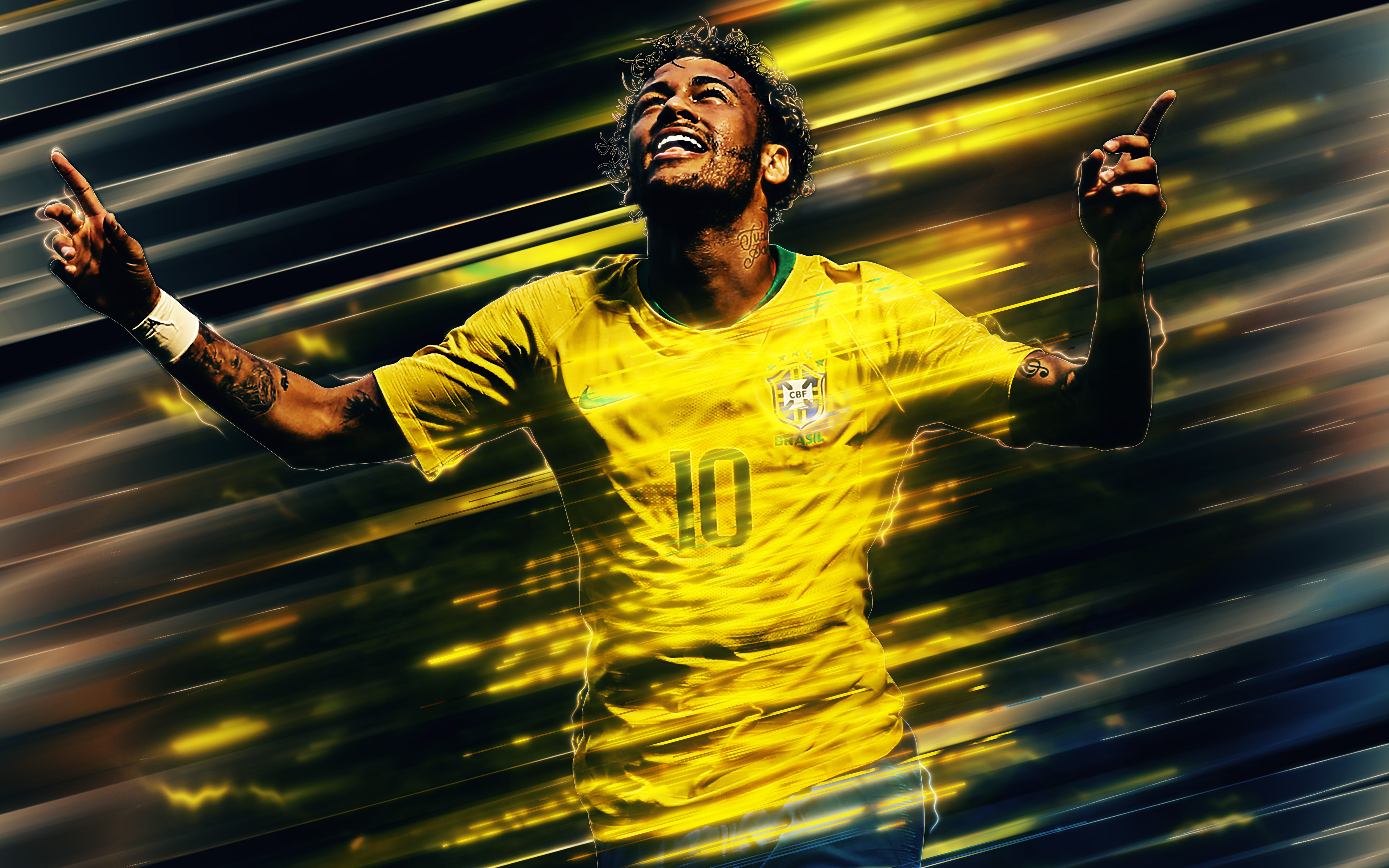 Free download wallpaper Sports, Soccer, Brazilian, Neymar on your PC desktop
