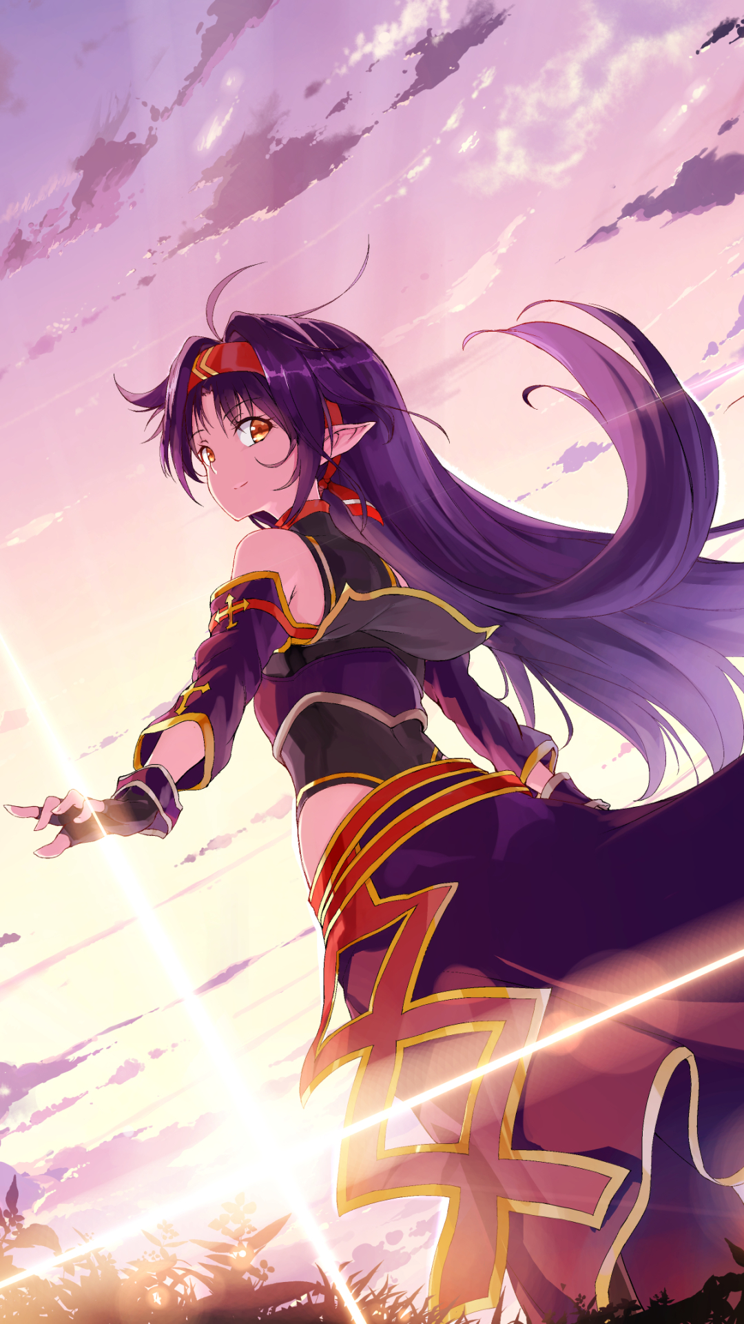 Handy-Wallpaper Animes, Sword Art Online, Schwertkunst Online Ii, Yuuki Konno kostenlos herunterladen.