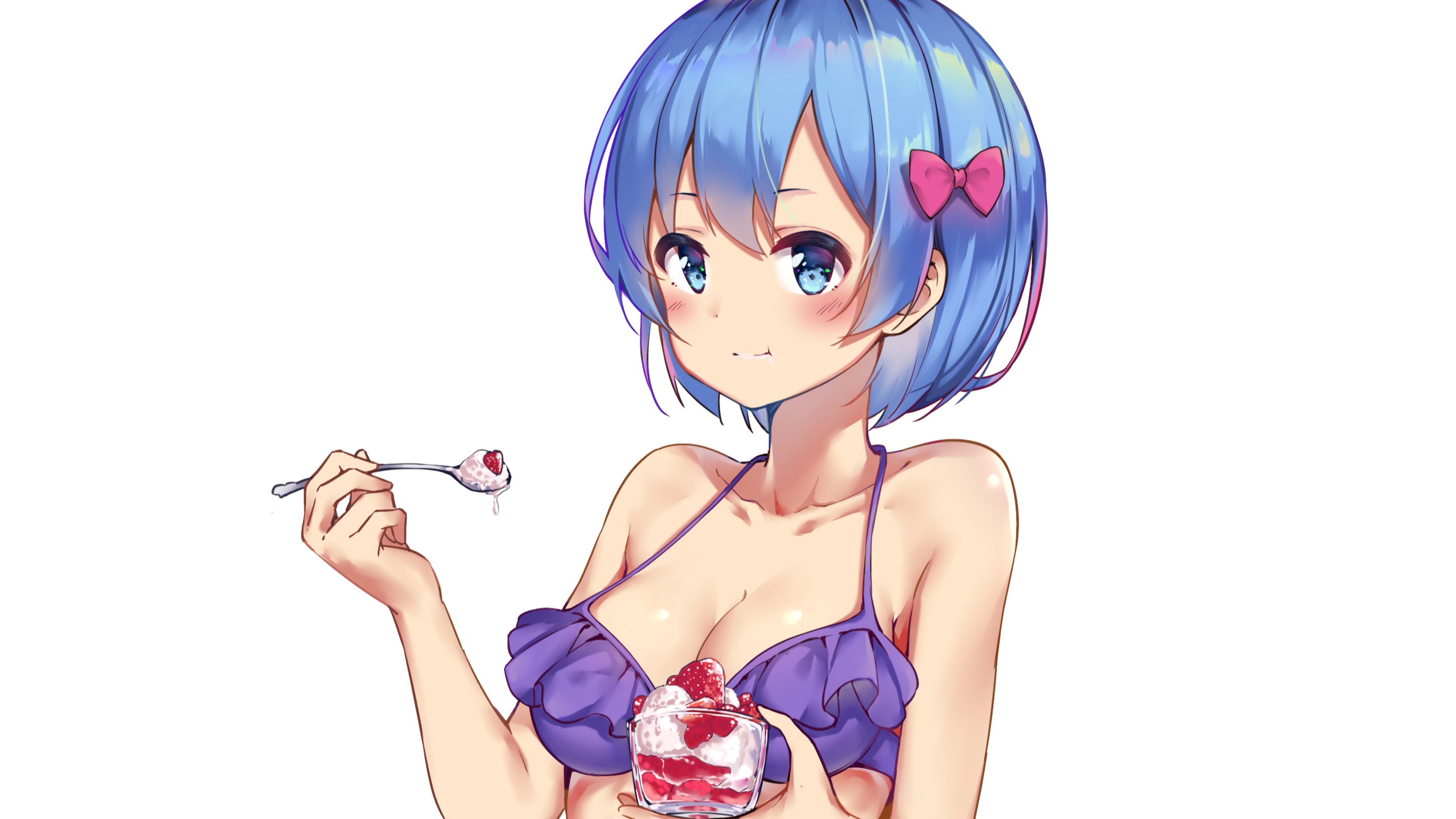 Téléchargez gratuitement l'image Animé, Bikini, Re:zero Commencer Sa Vie Dans Un Autre Monde, Rem (Re:zero) sur le bureau de votre PC