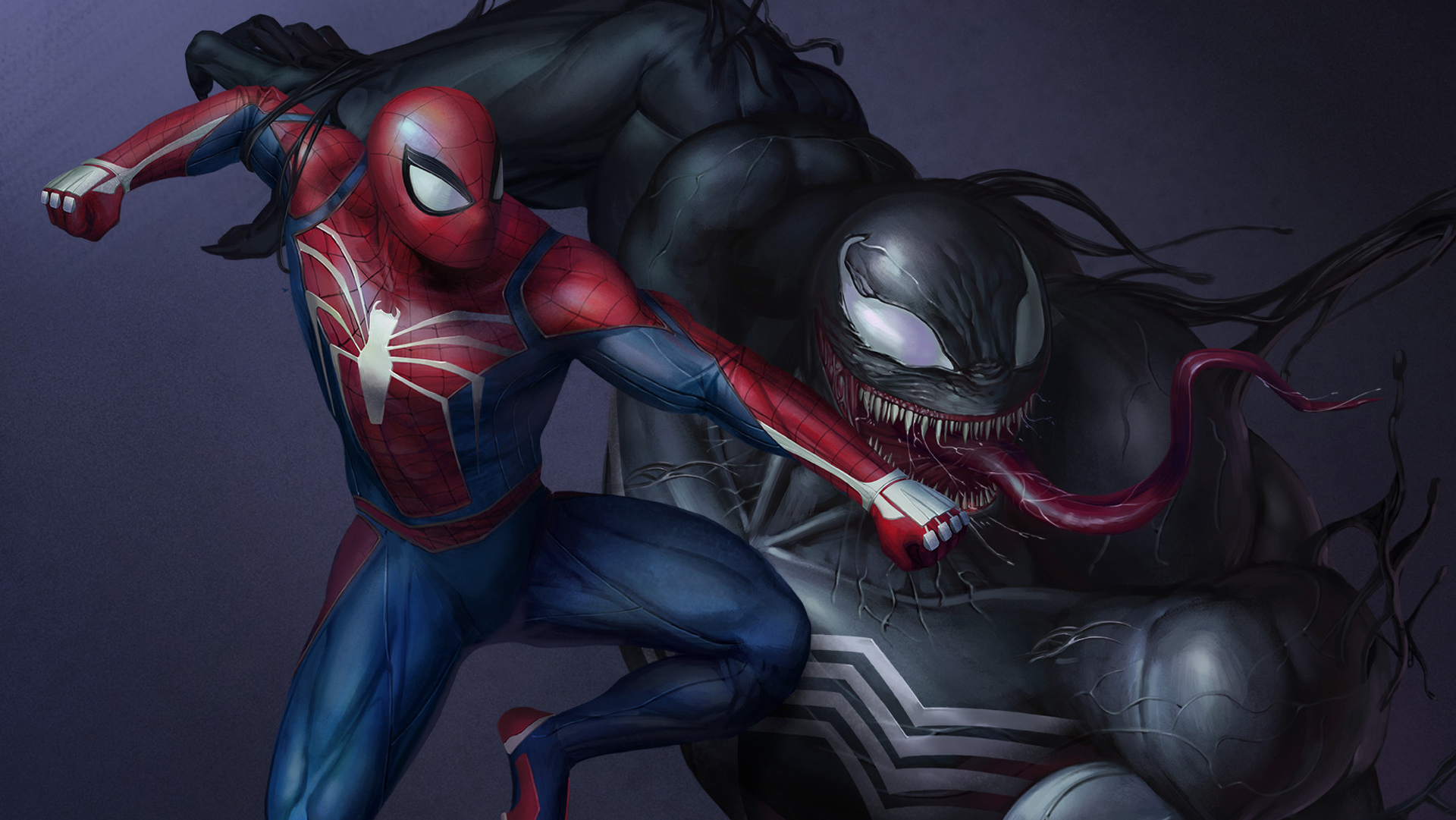 Download mobile wallpaper Spider Man, Venom, Comics for free.
