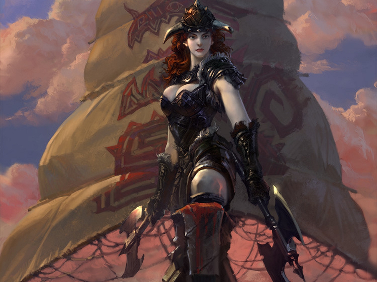 Download mobile wallpaper Fantasy, Women Warrior for free.