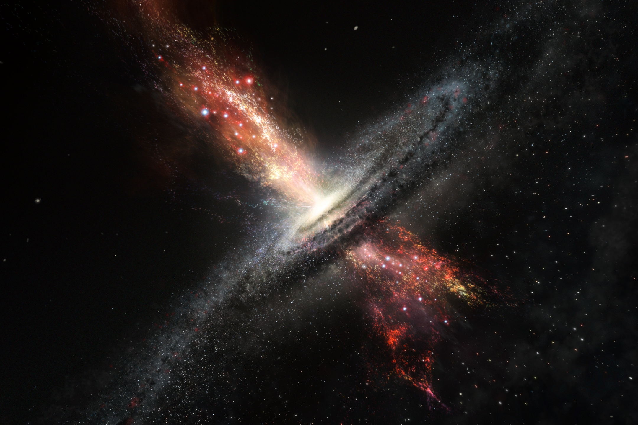 Free download wallpaper Galaxy, Space, Sci Fi, Black Hole on your PC desktop