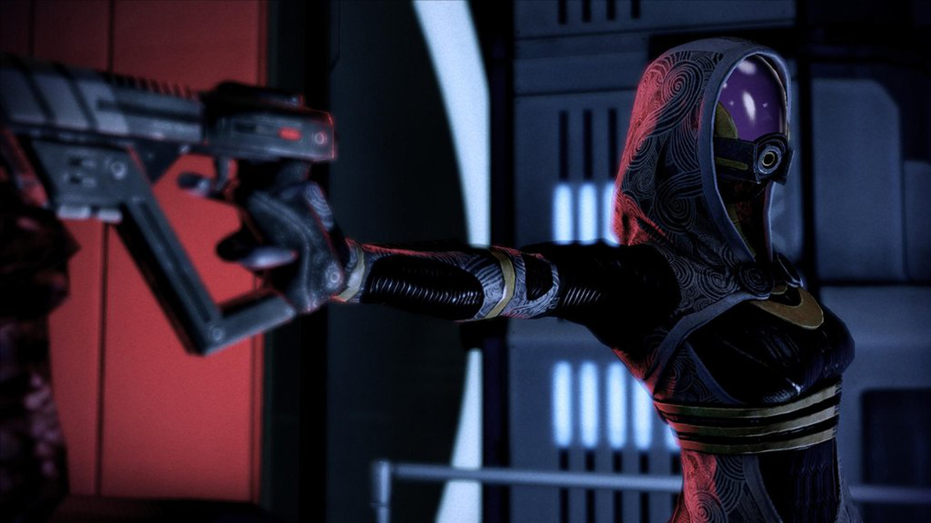 Baixar papel de parede para celular de Mass Effect 2, Tali'zorah, Mass Effect, Videogame gratuito.